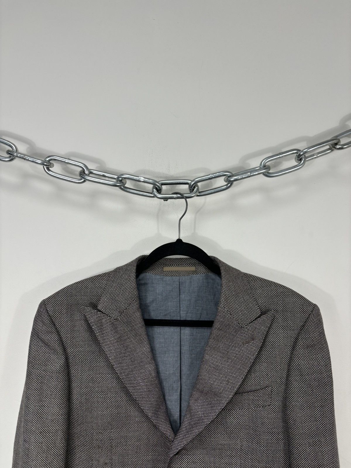 Suitsupply Suitsupply Men’s Micro Check Wool Blazer Jacket Sport Coat Size 38R - 5 Thumbnail