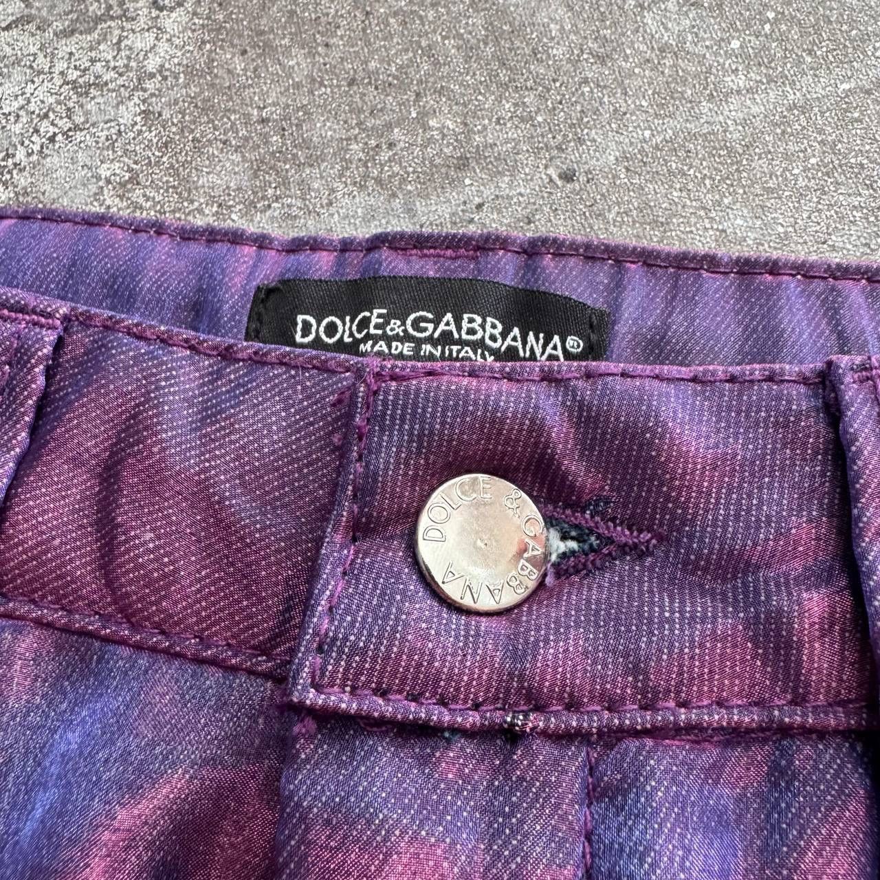 Dolce & Gabbana × Vintage Dolce & Gabbana Vintage Metallic Logo Skirt Size 27" / US 4 / IT 40 - 15 Thumbnail