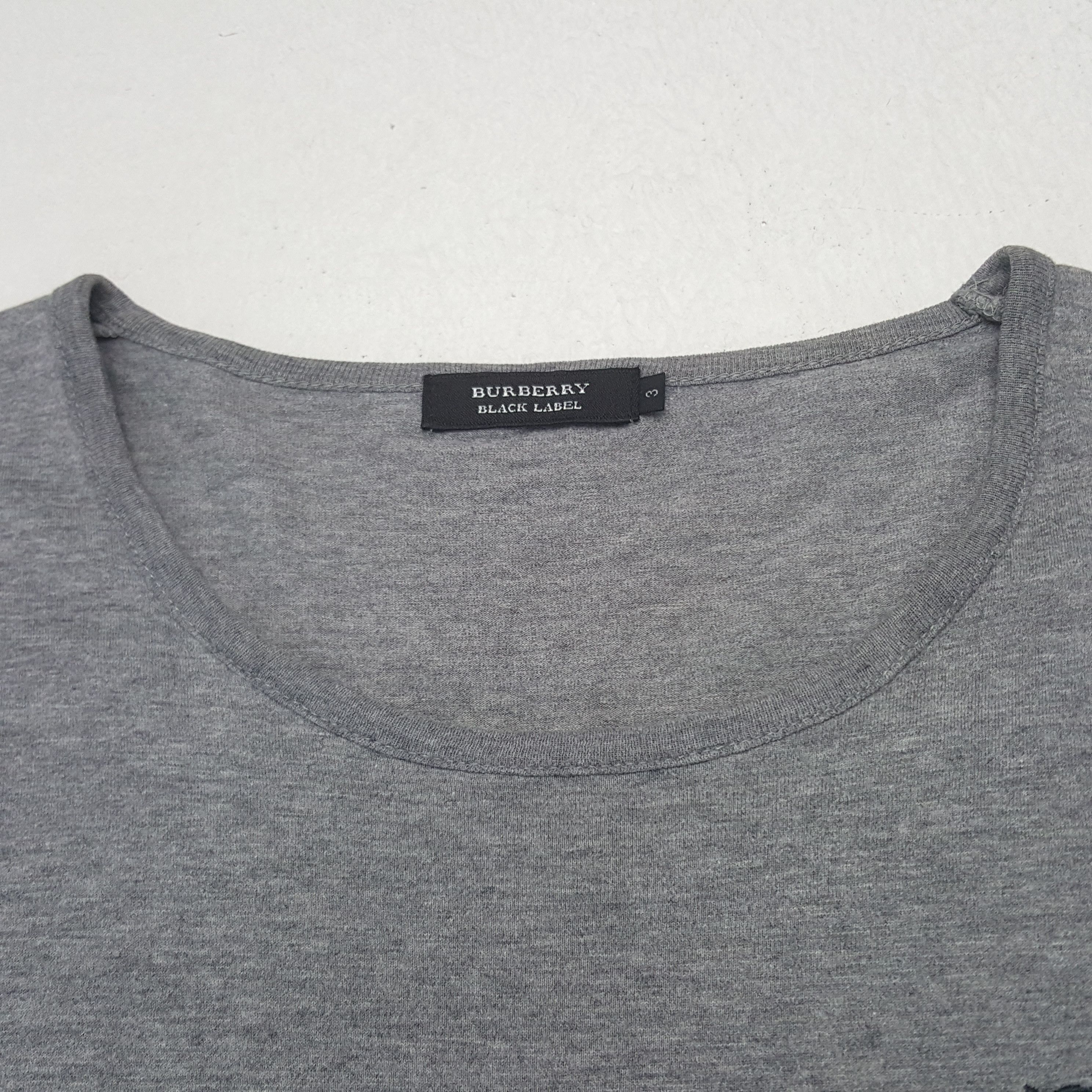 Burberry × Vintage Vintage Burberry London Black Label Tshirt C276N79 Size US L / EU 52-54 / 3 - 4 Thumbnail
