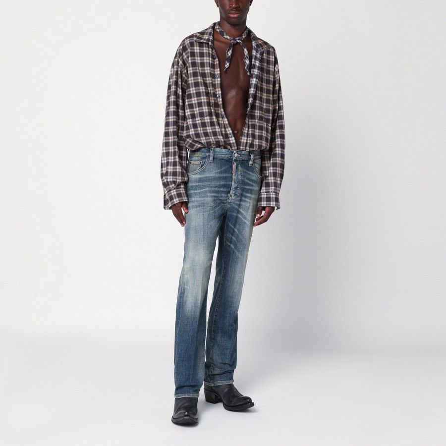 Dsquared2 o1d2blof0226 Denim Jeans in Blue Size US 30 / EU 46 - 2 Thumbnail