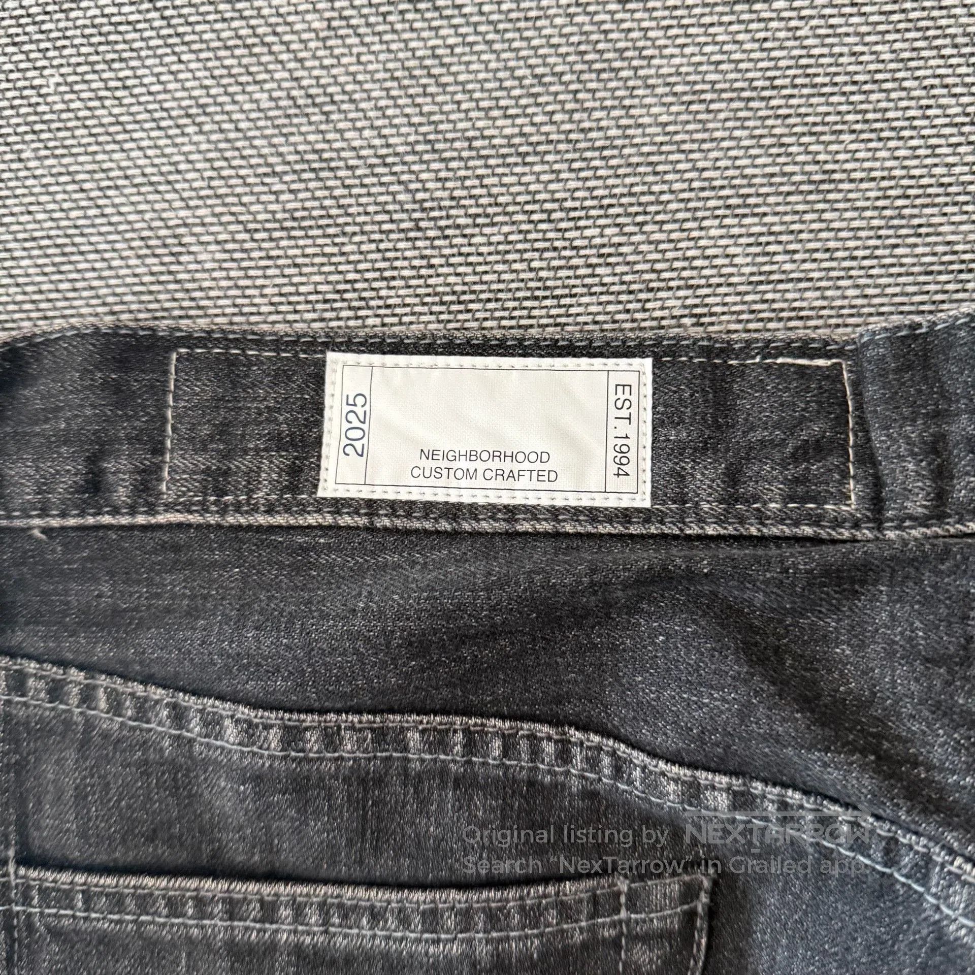 Neighborhood Neighborhood 25ss Basic Washed Jeans. Size US 36 / EU 52 - 7 Thumbnail