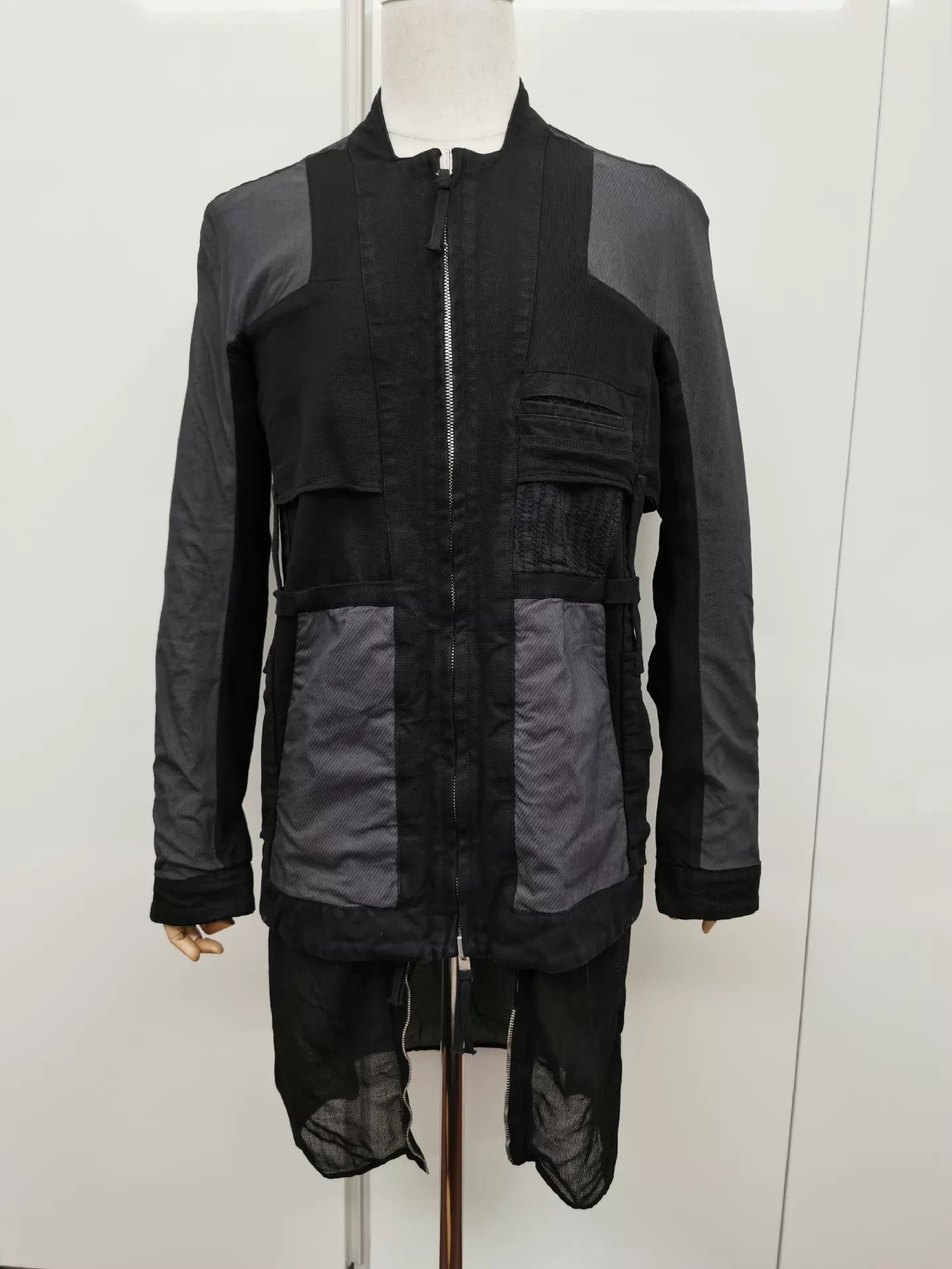 Boris Bidjan Saberi BBS Paneled Jacket Dark Pioneer Worn Once 44/49/77 Size US S / EU 44-46 / 1 - 1 Thumbnail