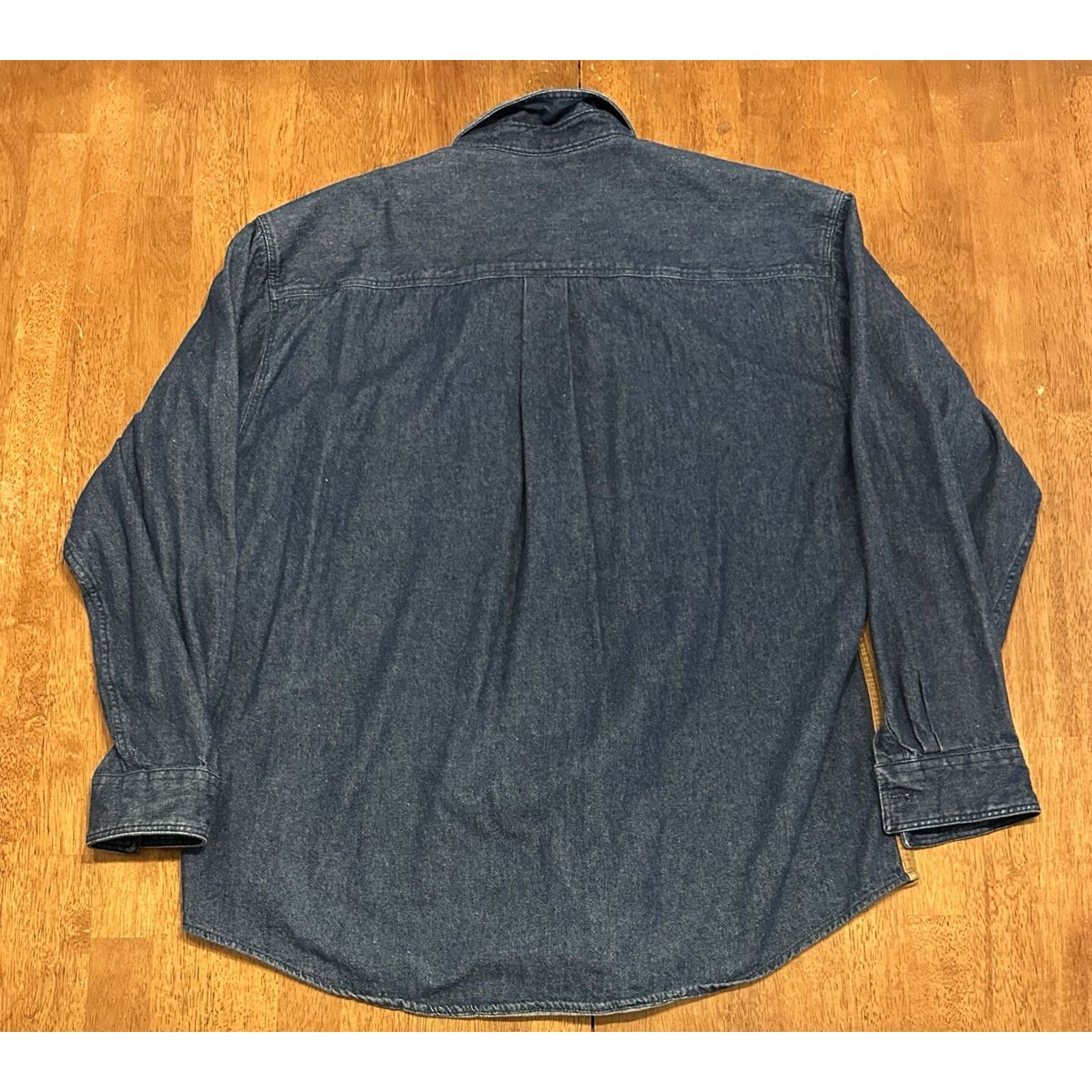 Vintage VINTAGE 90s St. John’s Bay Denim Corduroy Button Shirt Large Men Long Sleeve Brown Size US L / EU 52-54 / 3 - 2 Thumbnail