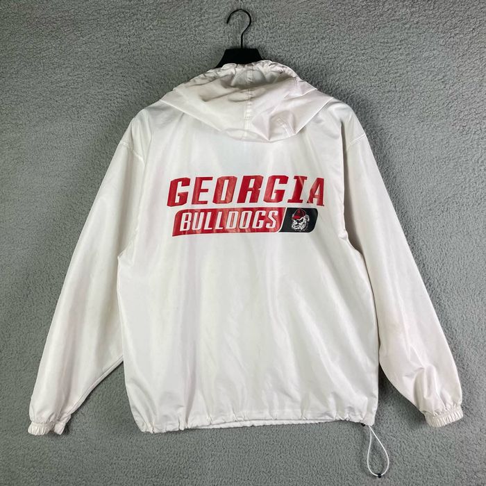 Champion Georgia Bulldogs Champion Windbreaker Jacket Mens Sz Medium ...