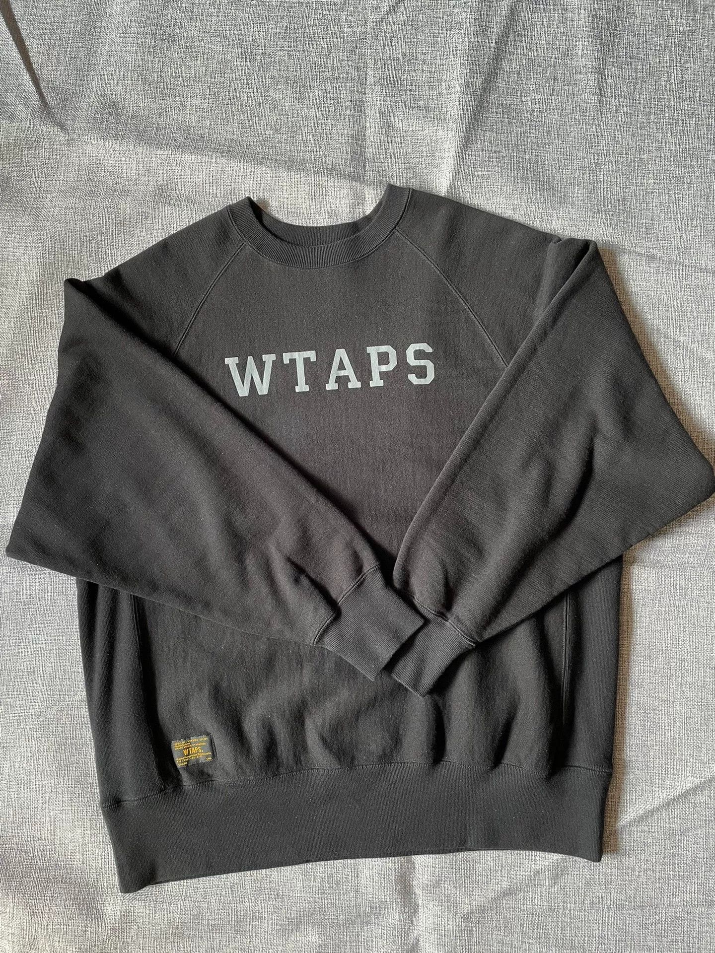 Wtaps WTAPS 17SS Crewneck Sweatshirt Black Gold Size US L / EU 52-54 / 3 - 1 Thumbnail