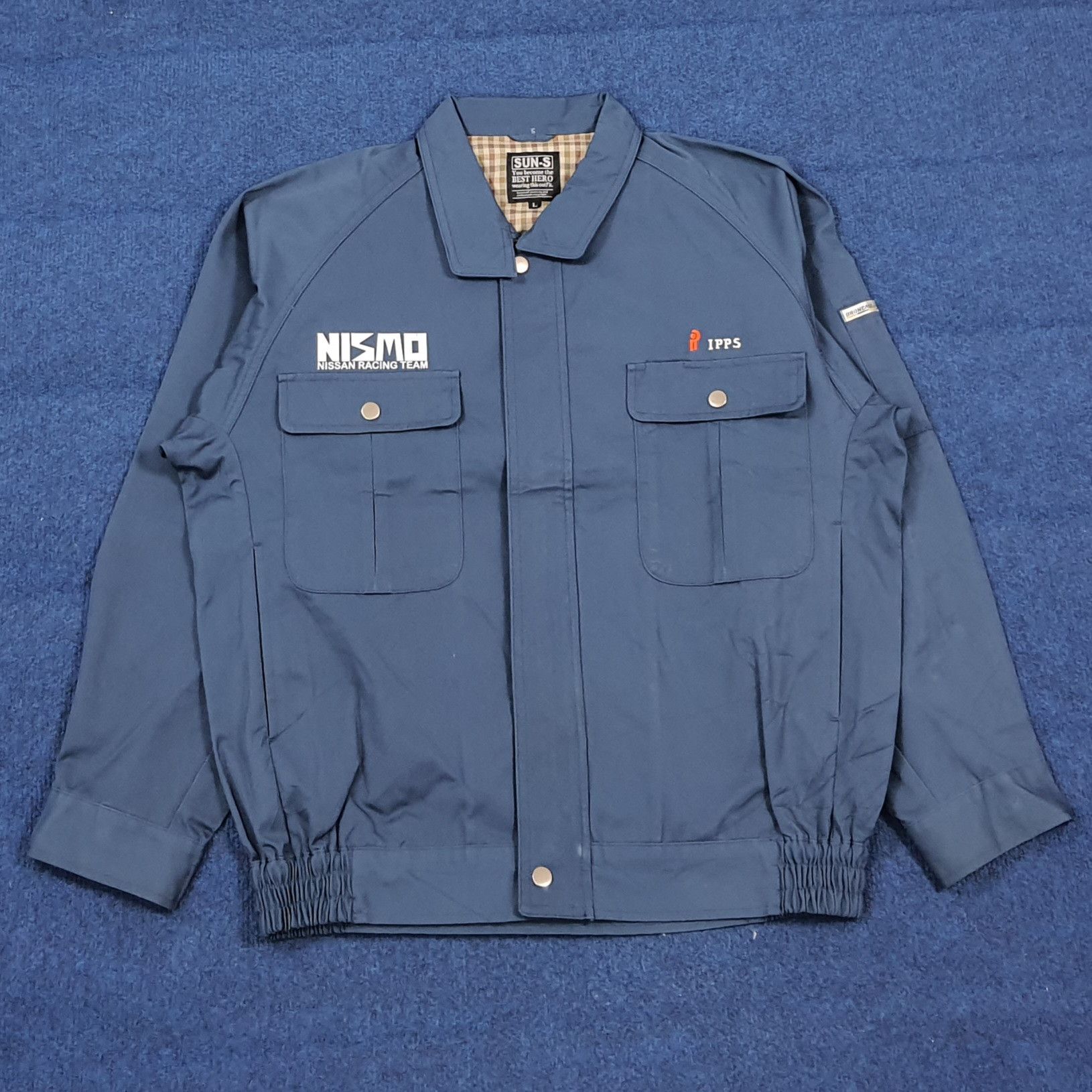 Japanese Brand Vintage NISMO Nissan Racing Team Custom Logo Jacket C304N1 Size US L / EU 52-54 / 3 - 3 Thumbnail