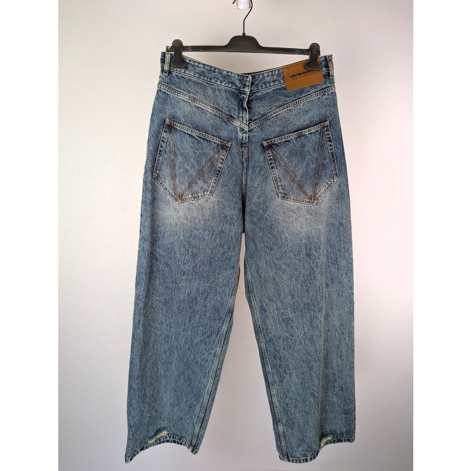 Vetements o1rshd1 Denim Jeans in Indigo Blue Size US 34 / EU 50 - 16 Thumbnail