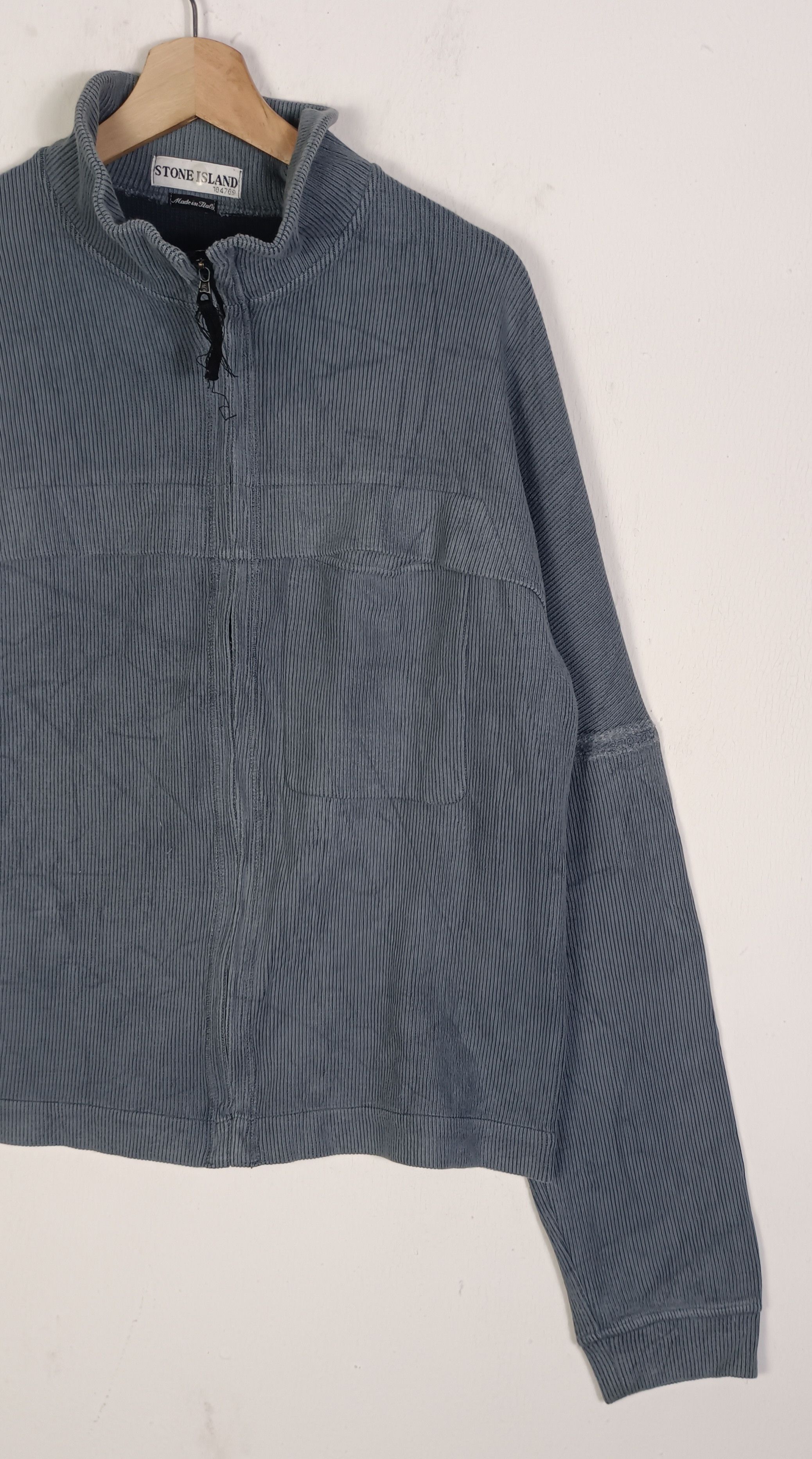 Stone Island Vintage 💥 Stone Island Spring Summer Full Zip Single Pocket Size US L / EU 52-54 / 3 - 5 Thumbnail