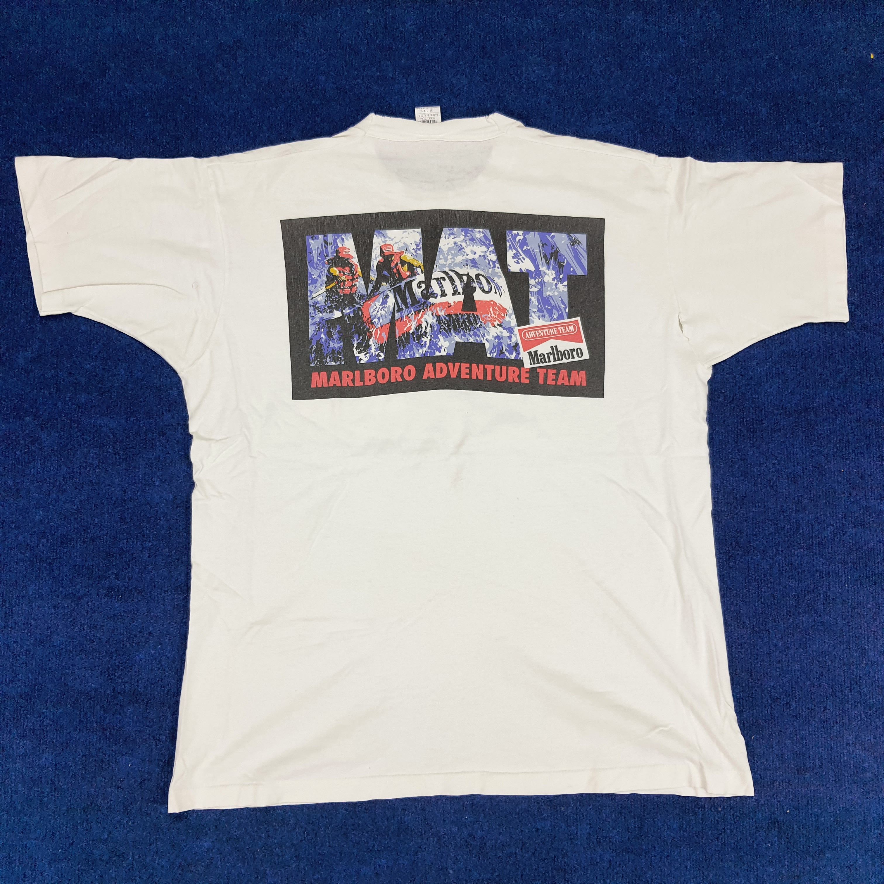 Marlboro × Marlboro Adventure Team × Vintage Vintage Marlboro Adventure Team MAT T-shirt Size US XL / EU 56 / 4 - 1 Thumbnail