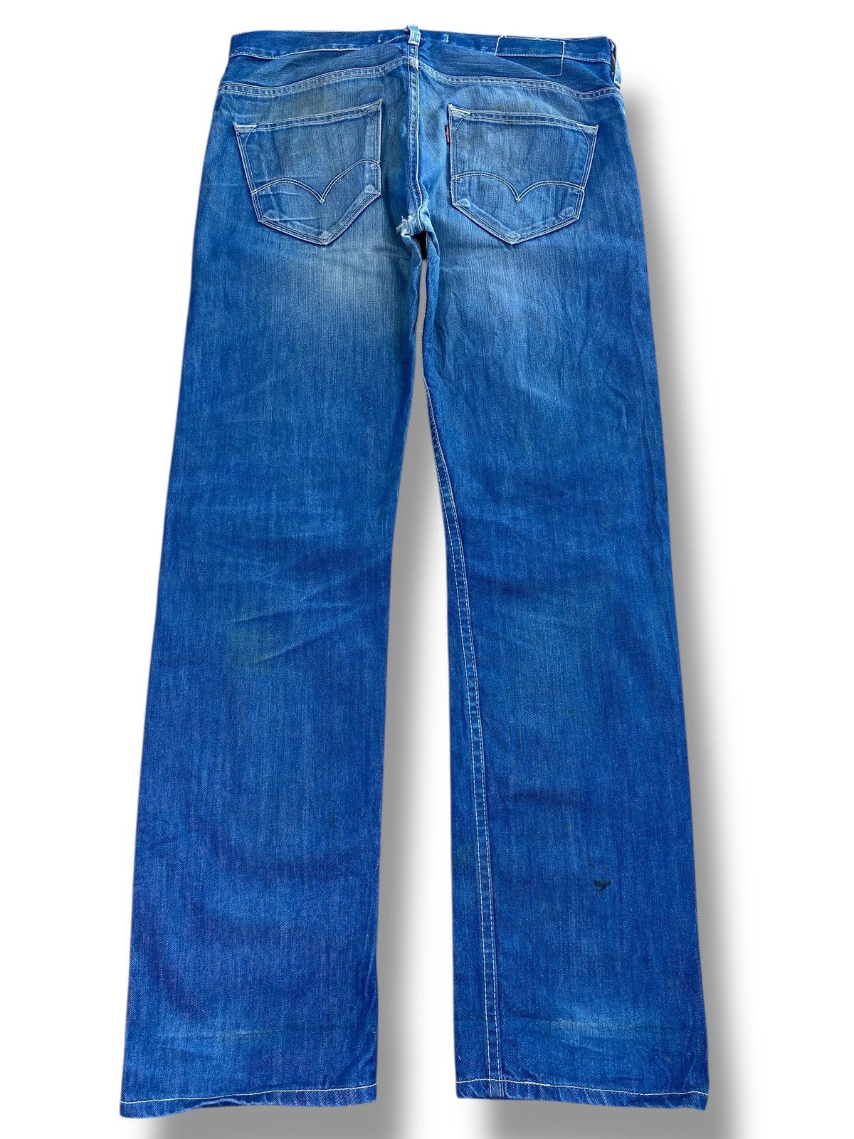 Levi's Levi’s Blue Wash Style Loose Jeans Size US 34 / EU 50 - 3 Thumbnail