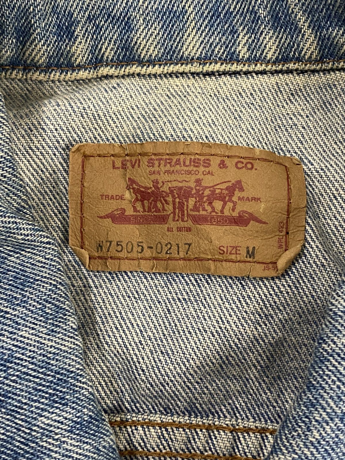 Levi's Vintage crop boxy levis jackets blue jeans Size M / US 6-8 / IT 42-44 - 11 Thumbnail