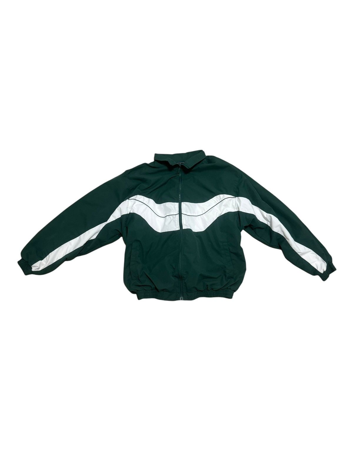 Vintage Green Track Jacket Size US M / EU 48-50 / 2 - 1 Thumbnail