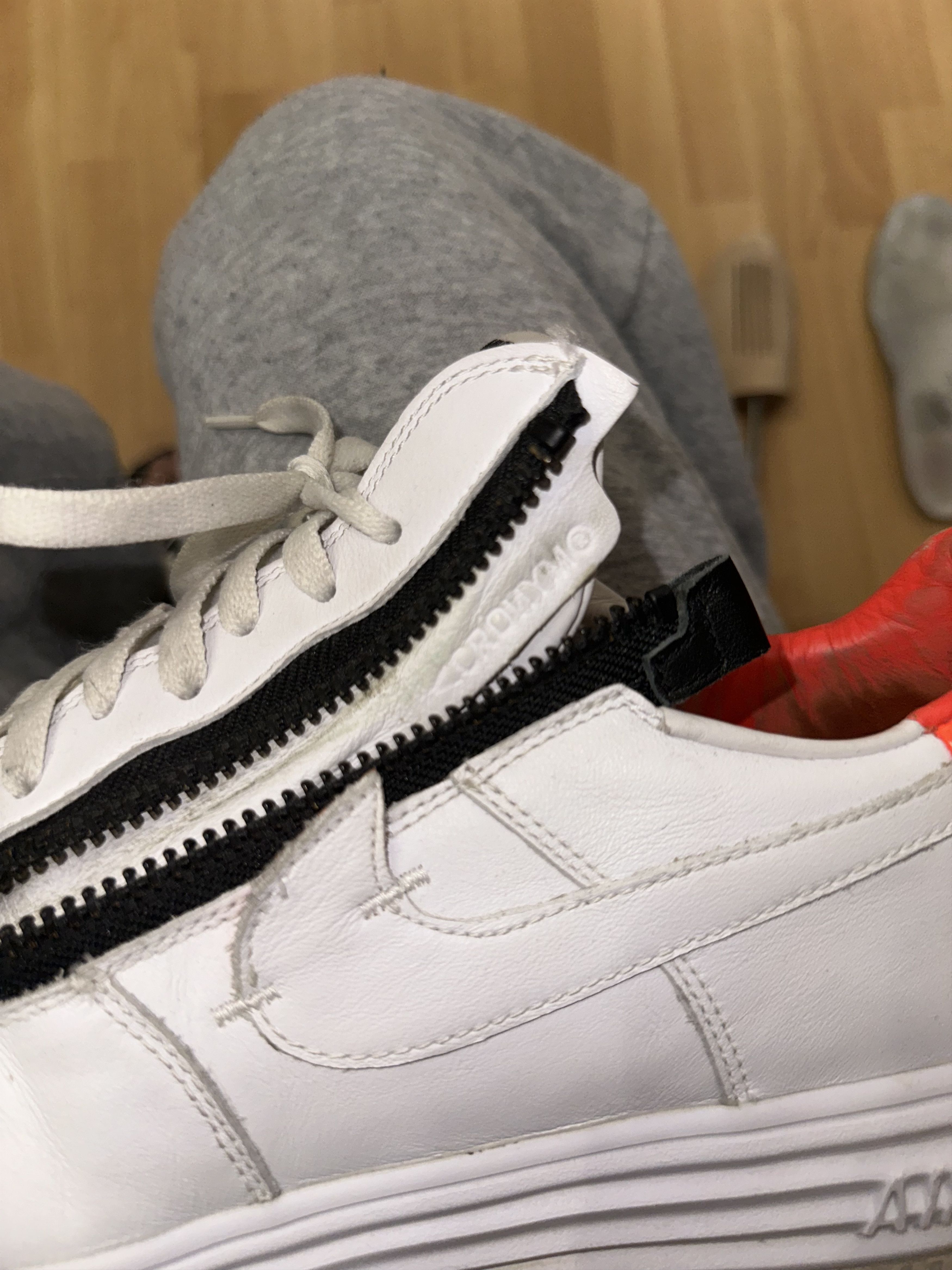 Acronym × Nike Nike Lunar Force 1 Low Acronym Bright Crimson (2015) Size US 12 / EU 45 - 6 Thumbnail