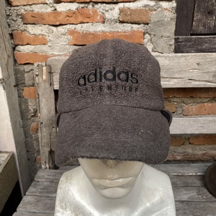 Adidas Vintage 80s adidas adventure fleece ear flap hat Size ONE SIZE - 3 Thumbnail