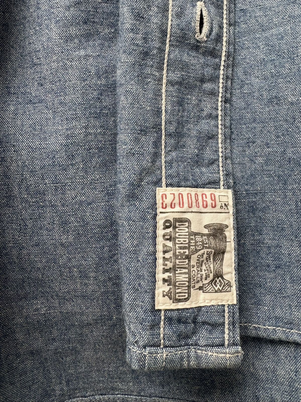 The Real McCoy's The Real McCoy’s 8 Hour Union Chambray Work Shirt Size 15 Size US M / EU 48-50 / 2 - 7 Thumbnail