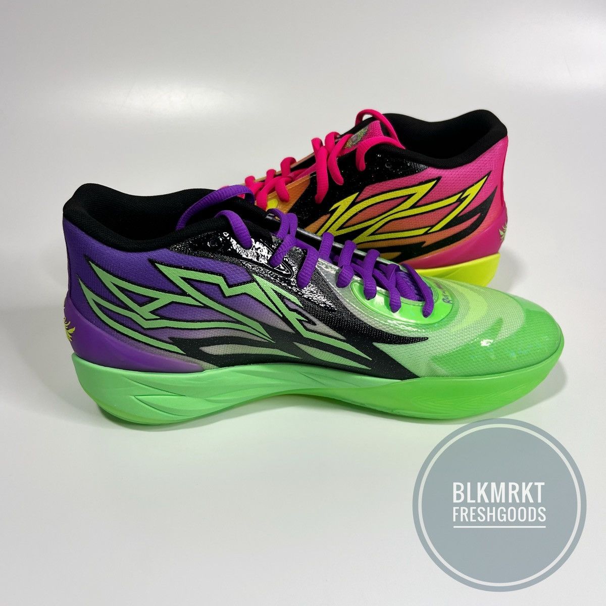 Puma Puma LaMelo Ball MB.02 Rick & Morty Adventures 11.5 Size US 11.5 / EU 44-45 - 4 Thumbnail