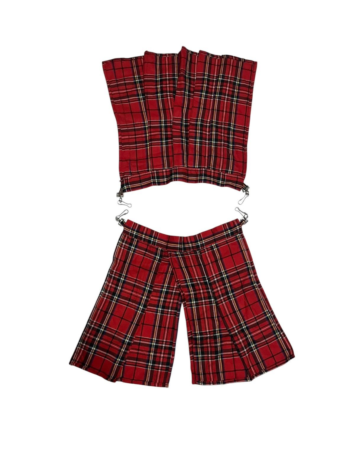 Japanese Brand 🔥Tartan Bondage Punk Checkered Seditionaries Pants Size US 30 / EU 46 - 15 Thumbnail