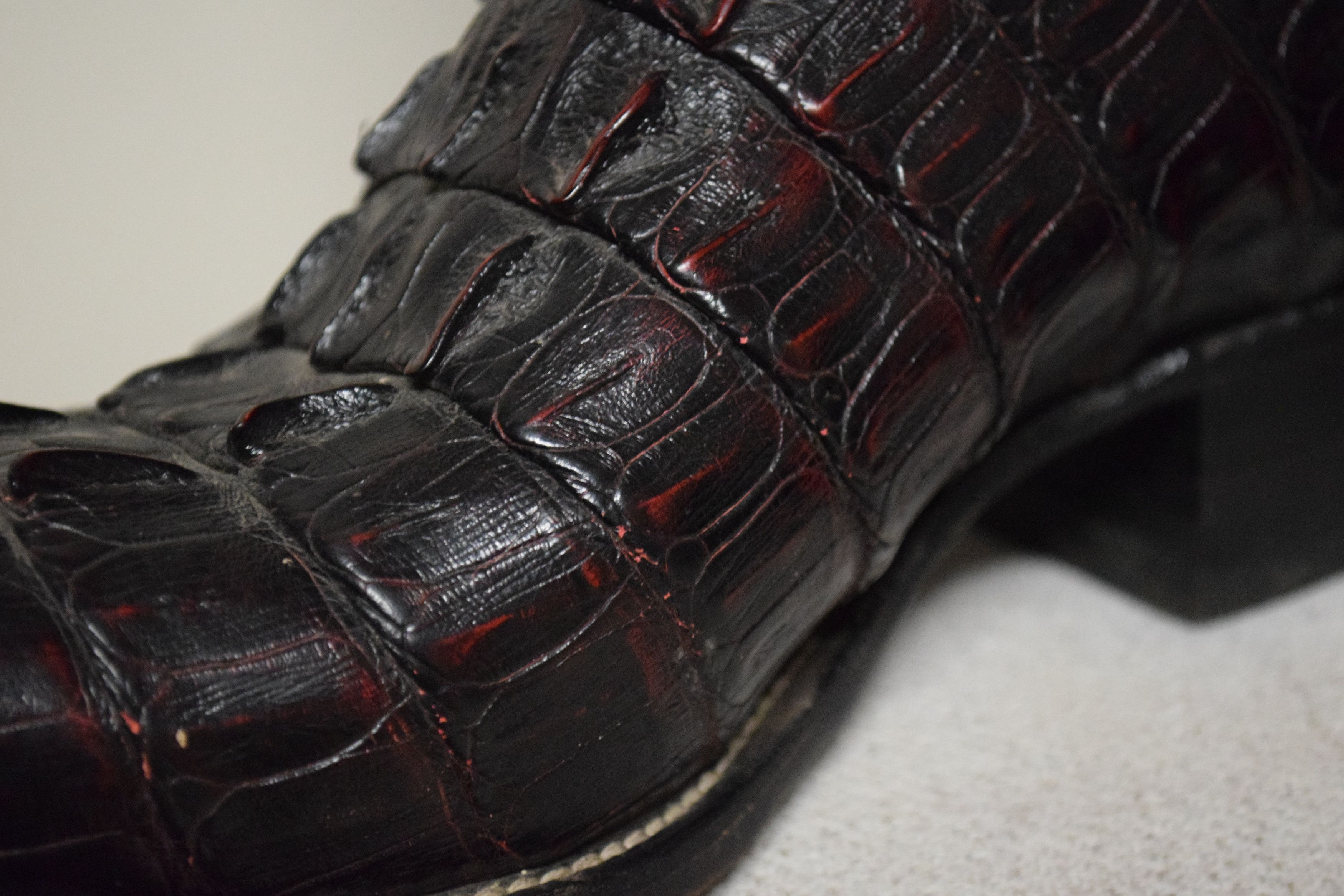 Lucchese lucchese cowboy boots alligator/deer Size US 10 / EU 43 - 7 Thumbnail