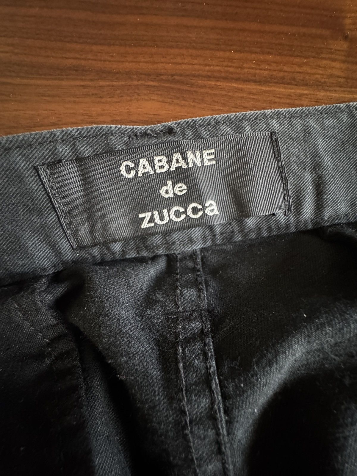 CABANE de ZUCCa Cabane de Zucca Twill Black Pants Size US 32 / EU 48 - 9 Thumbnail