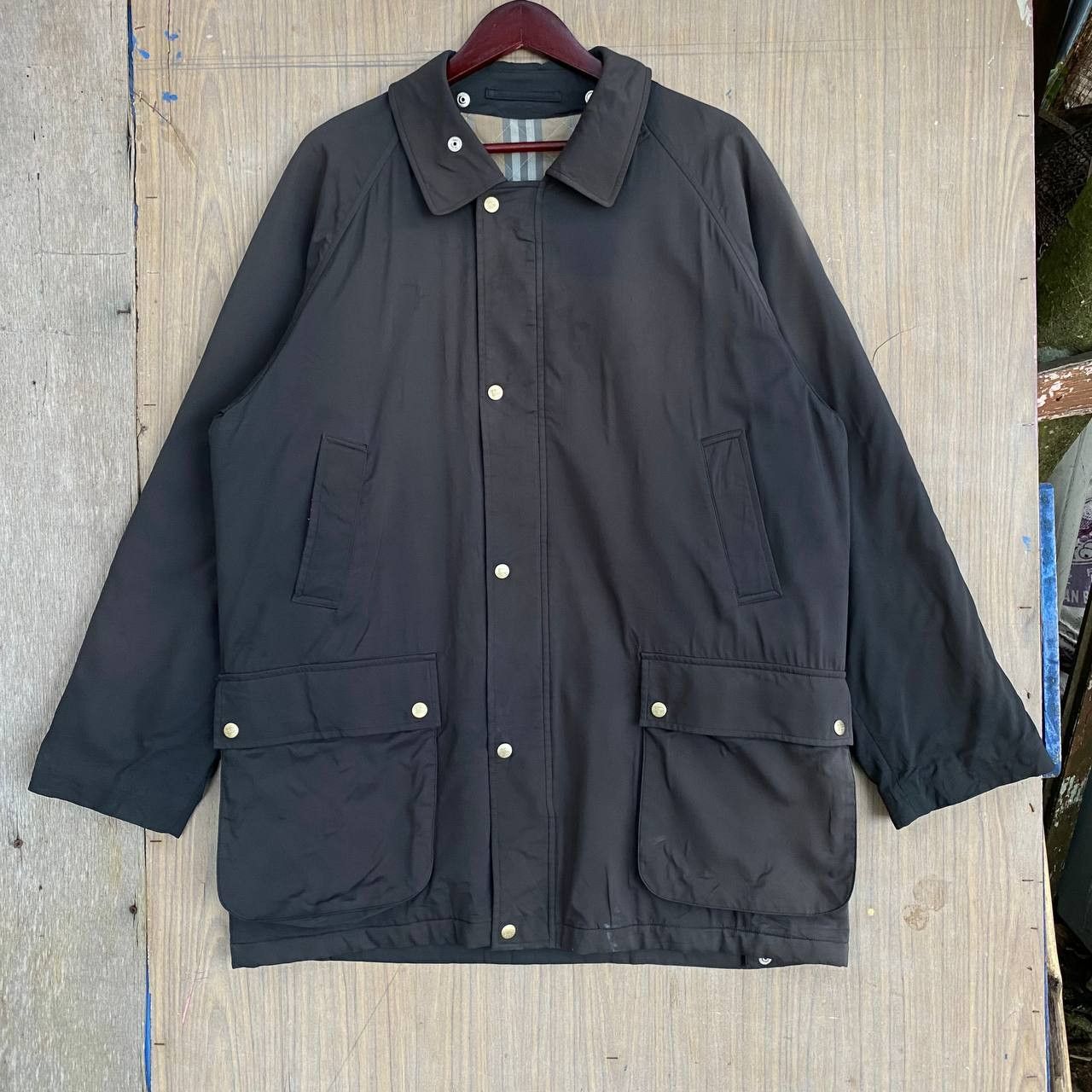 Burberry × Vintage Vintage Burberry Nova Check Sun Faded Jacket Size US L / EU 52-54 / 3 - 2 Thumbnail