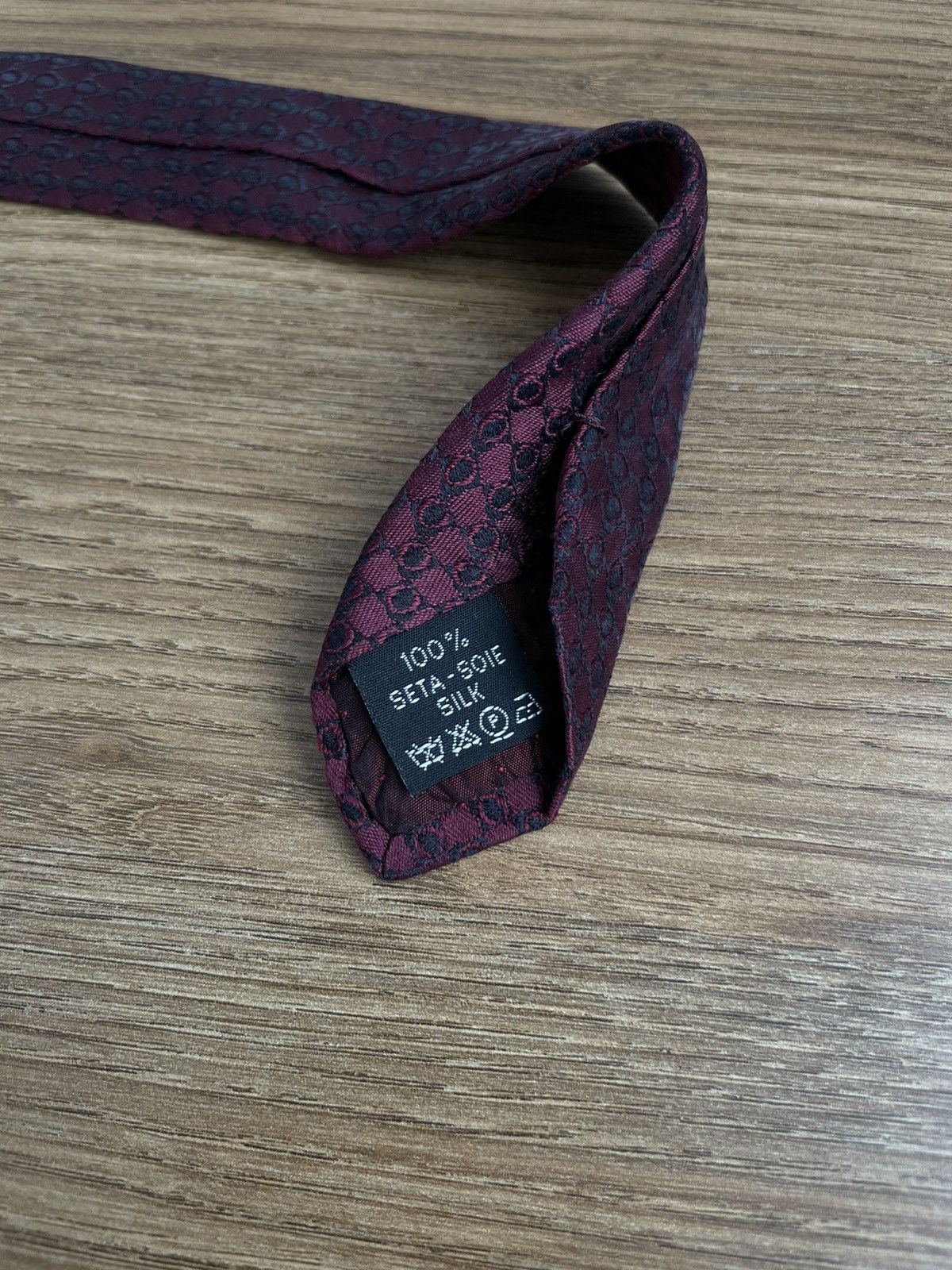 Versace Rare Gianni Versace Vintage 90s Medusa Logo 100% Silk Tie Size ONE SIZE - 10 Thumbnail