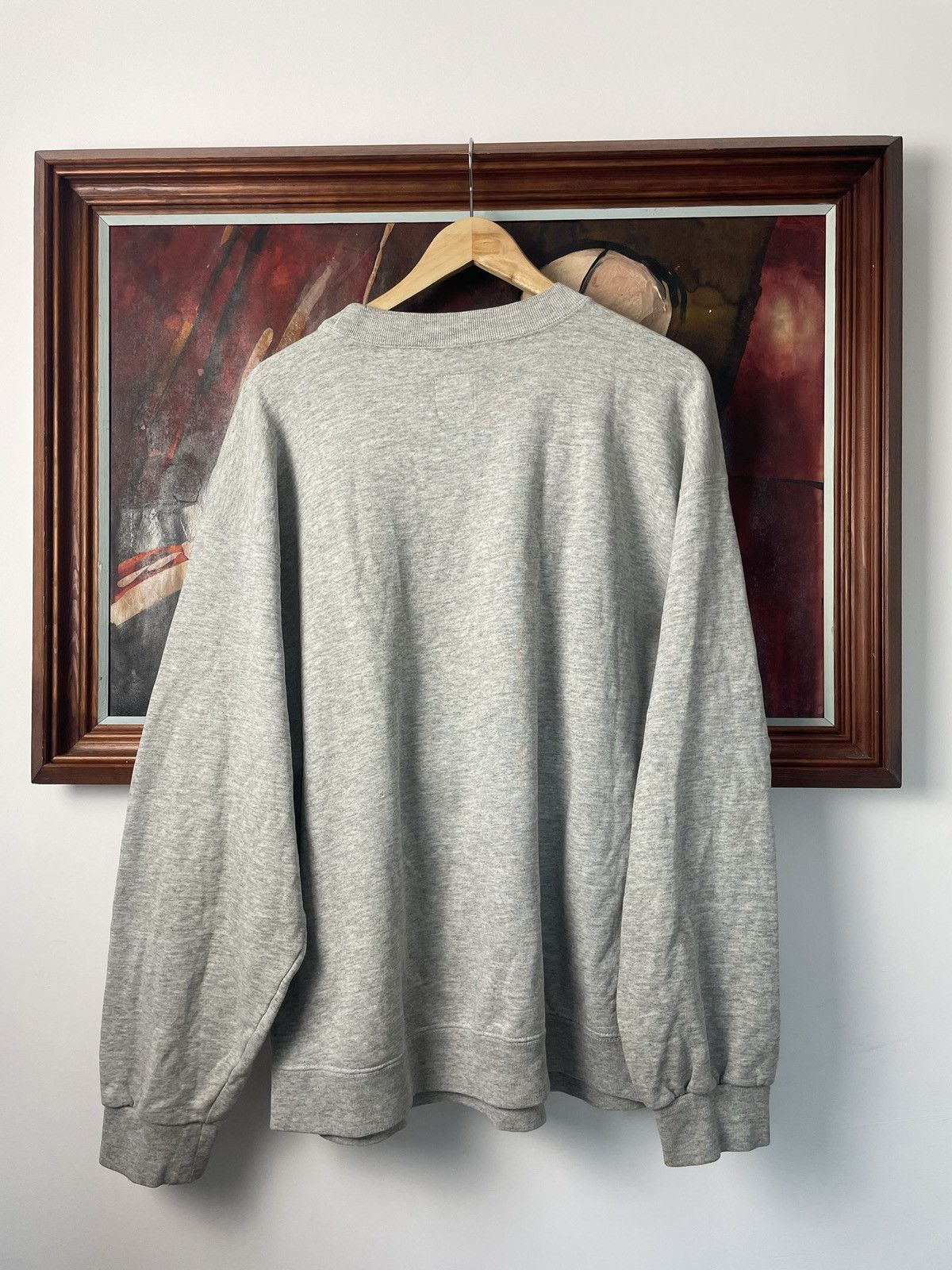 Nike Nike Vintage Mini Logo Boxy Sweatshirt Crewneck Swoosh Rare Size US L / EU 52-54 / 3 - 4 Thumbnail