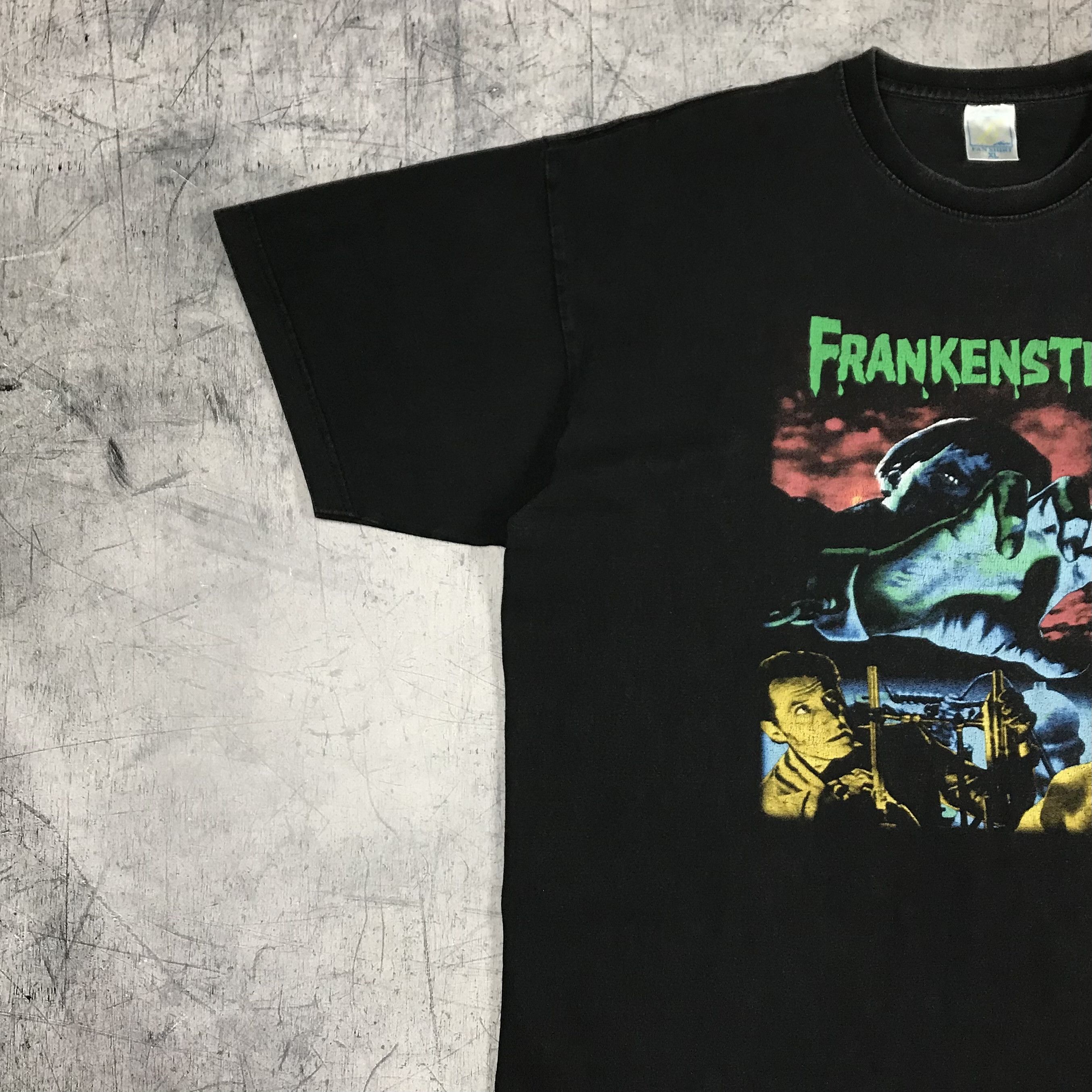 Expert Horror Frankenstein Horror Scary Movie Vintage 2005 Tee Size US L / EU 52-54 / 3 - 8 Thumbnail