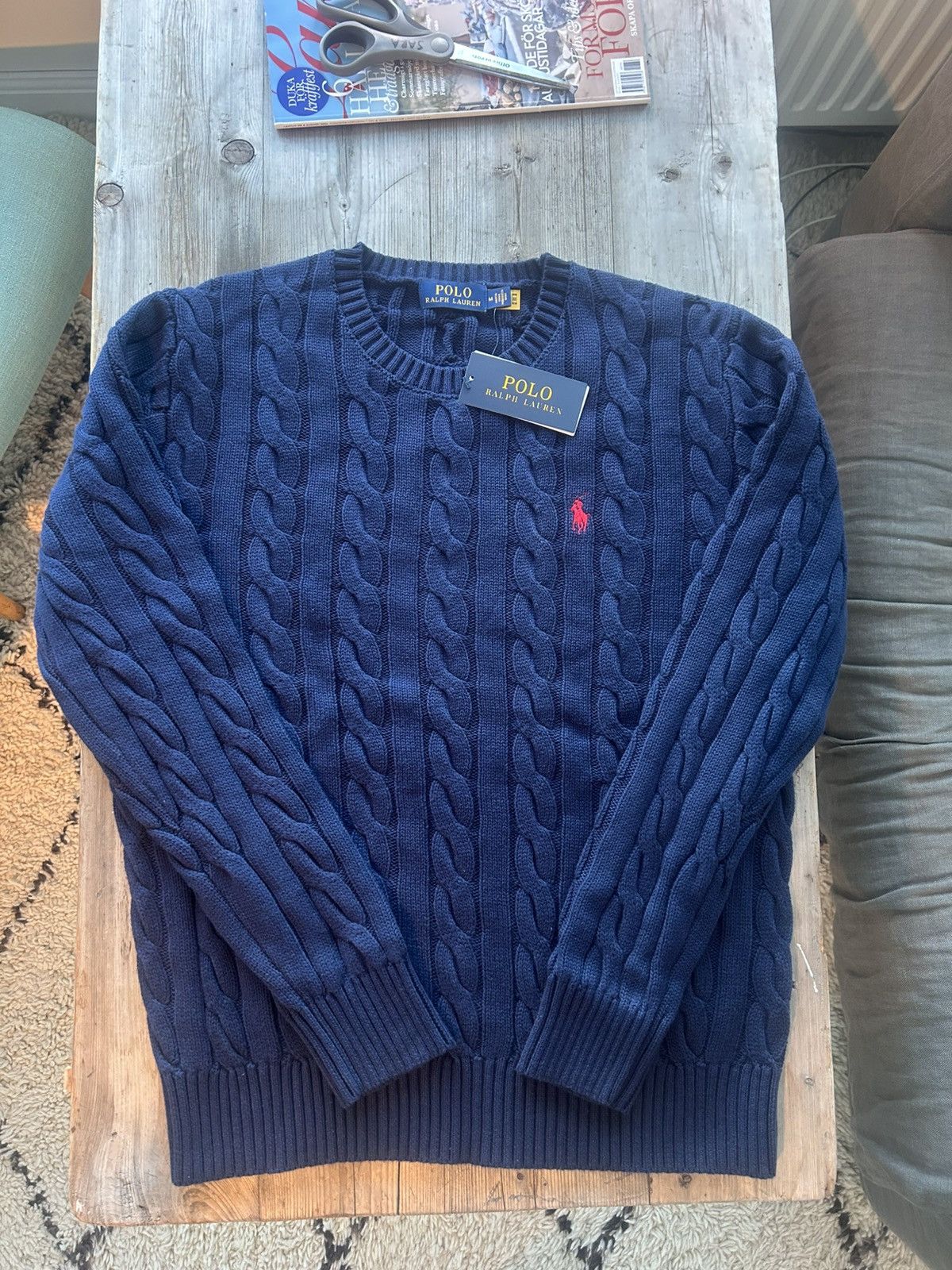 Polo Ralph Lauren × Ralph Lauren Ralph lauren cableknit Size US M / EU 48-50 / 2 - 1 Thumbnail