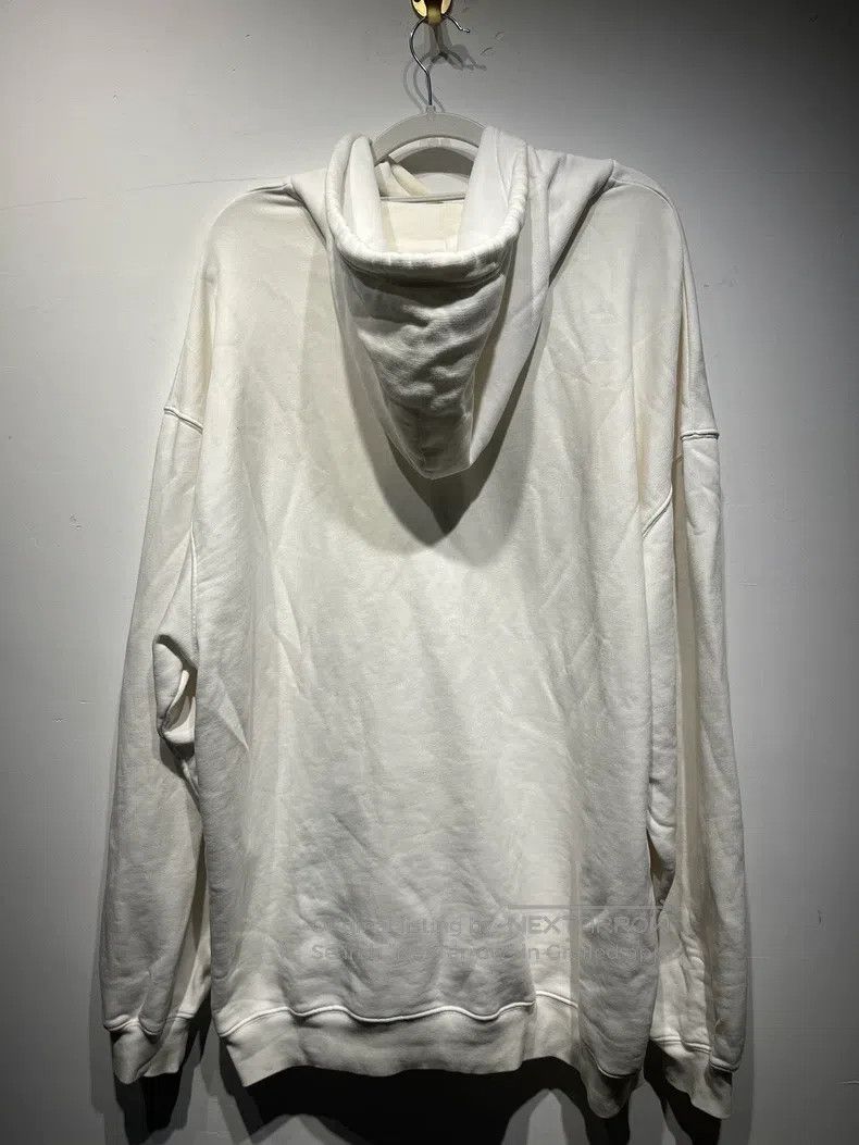 Balenciaga Balenciaga Letter Printed Fleece Hooded Sweatshirt Size US M / EU 48-50 / 2 - 2 Thumbnail