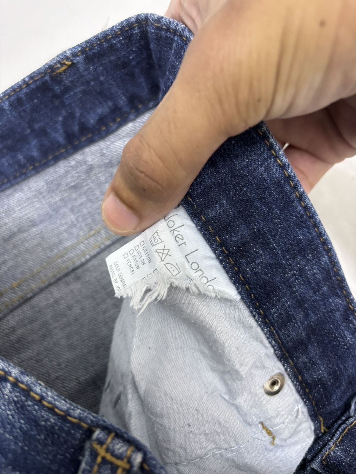 Jaded London × Undercover DISTRESSED DENIM JOKER LONDON UNDERCOVER STYLE DESIGN JEAN Size US 30 / EU 46 - 11 Thumbnail