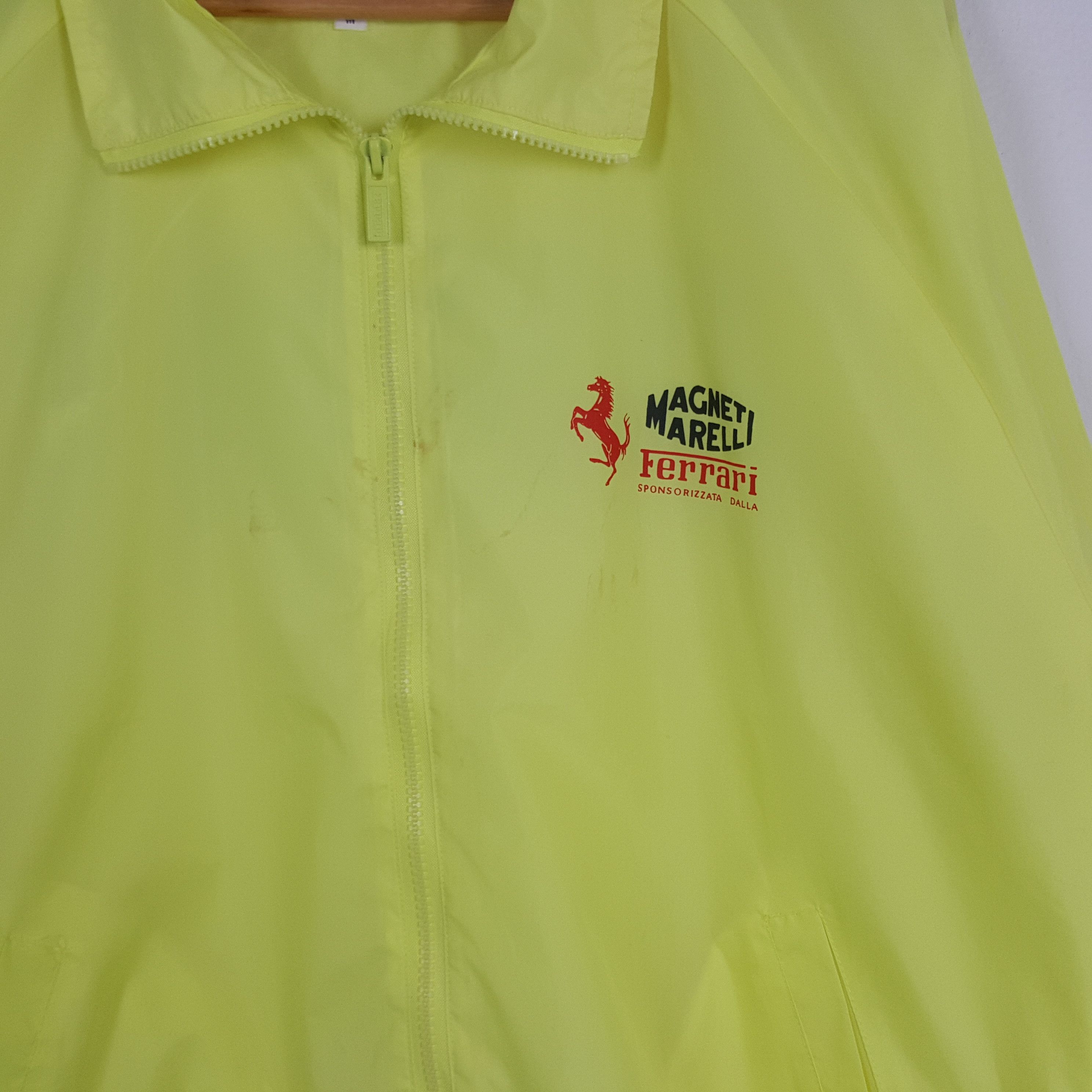 Ferrari × Vintage Vintage Ferrari Magneti Marelli Racing Windbreaker Jacket Size US L / EU 52-54 / 3 - 5 Thumbnail