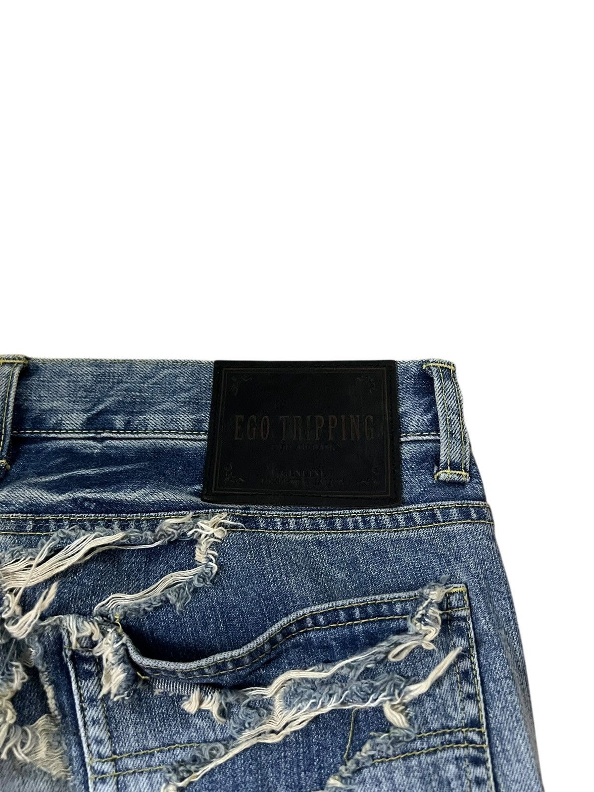 Japanese Brand Vintage Ego Tripping Distressed Punk Japan Size US 32 / EU 48 - 16 Thumbnail