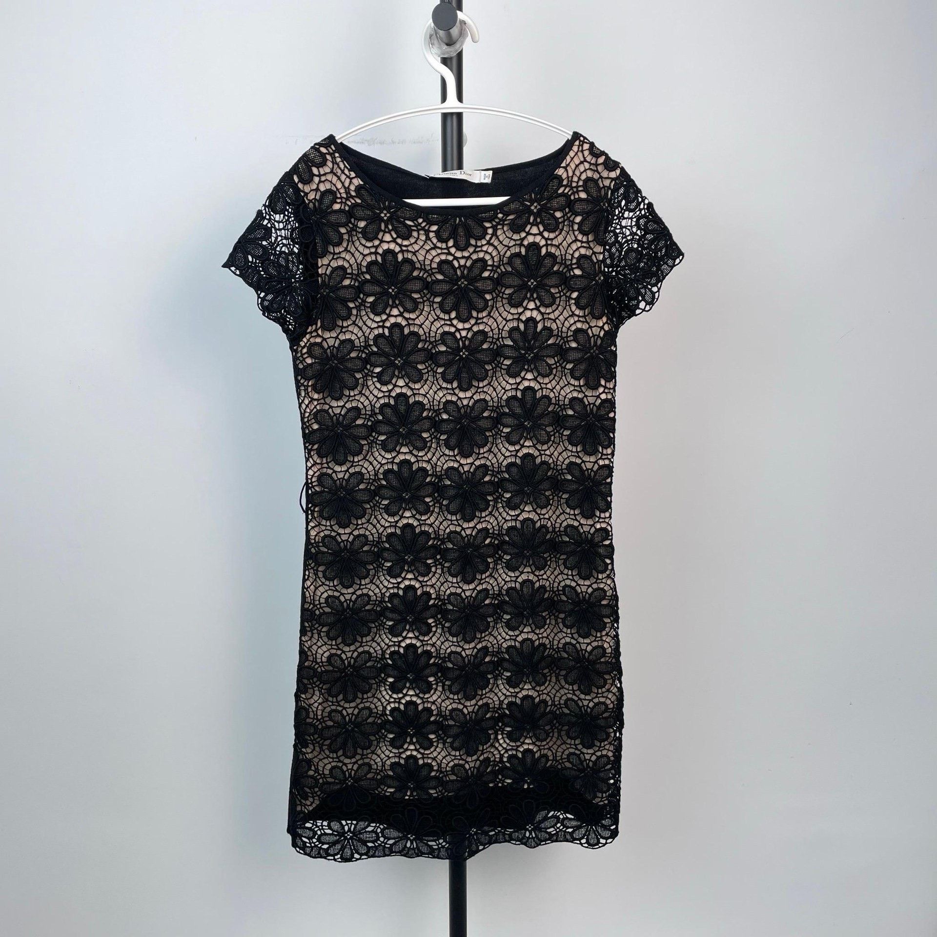 Dior Dior Black Dress 38 Women Size S / US 4 / IT 40 - 1 Thumbnail