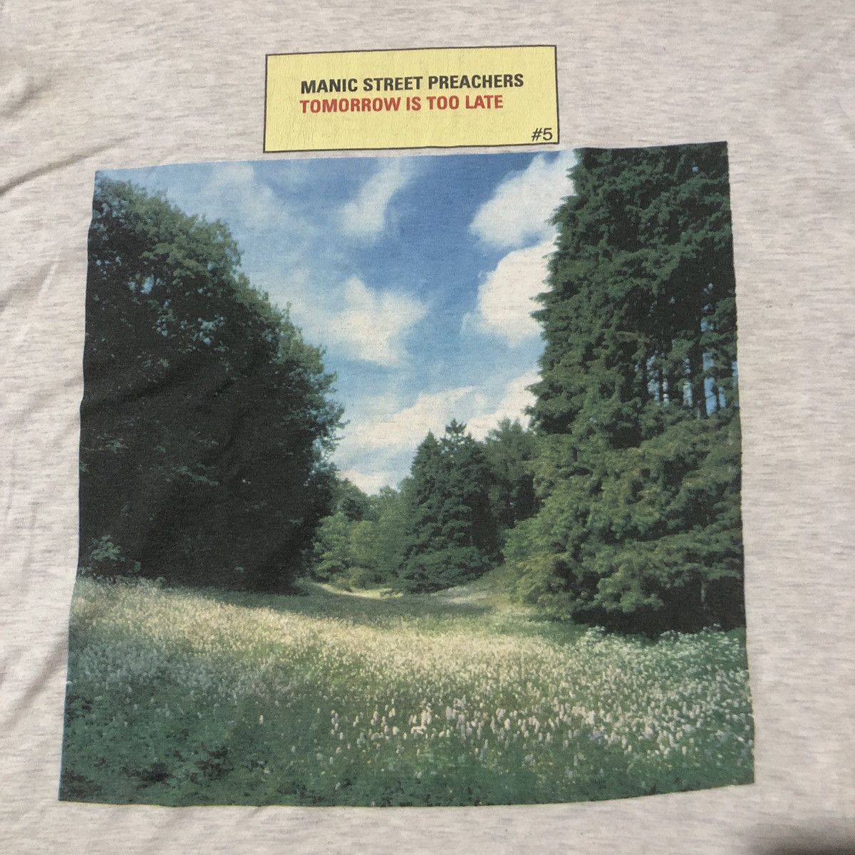 Band Tees Vintage Manic Street Preachers Tommorow Is Too Late Size US S / EU 44-46 / 1 - 3 Thumbnail