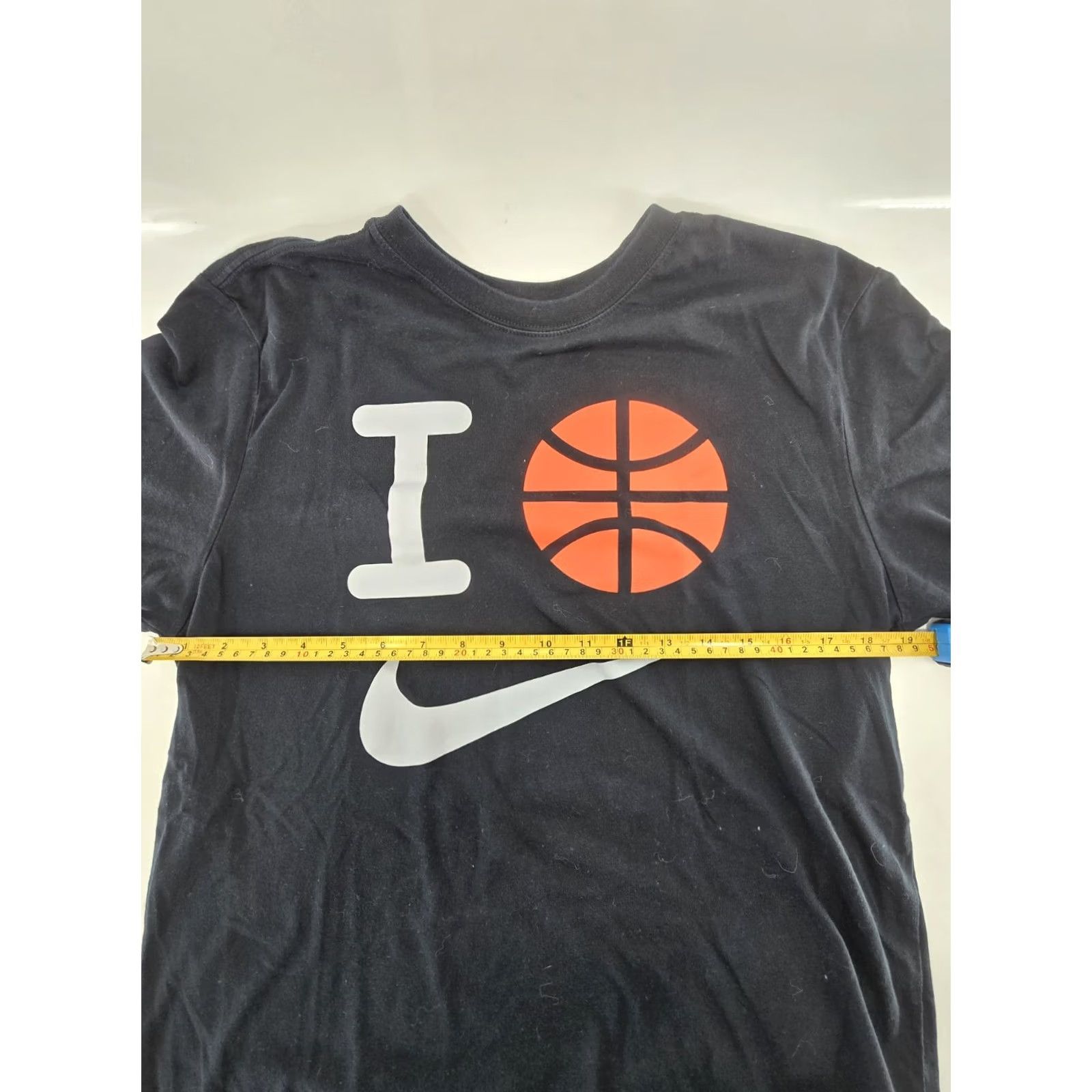 Nike Nike Dri-FIT Shirt Mens M Black I Love Basketball Graphic Short Sleeve Tee Size US M / EU 48-50 / 2 - 3 Thumbnail