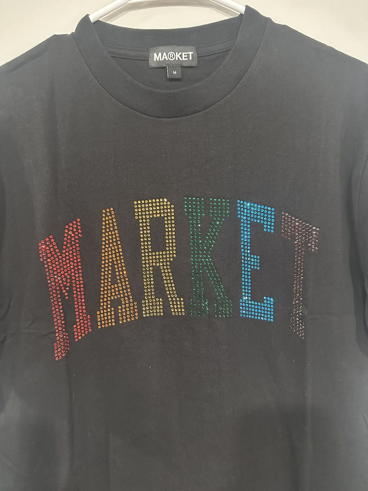 Market Market Rhinestone Tshirt Size US M / EU 48-50 / 2 - 2 Thumbnail