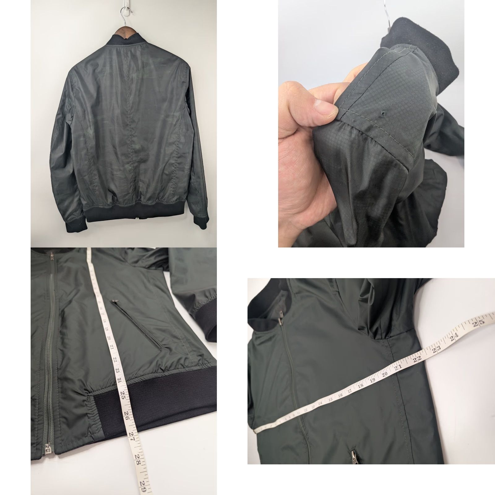 Vintage SARAR Bomber Jacket Camo Men’s Size 40R 40 Regular Zip Pockets Lightweight Fall Spring Winter Turkey Size US XXS / EU 40 - 8 Thumbnail