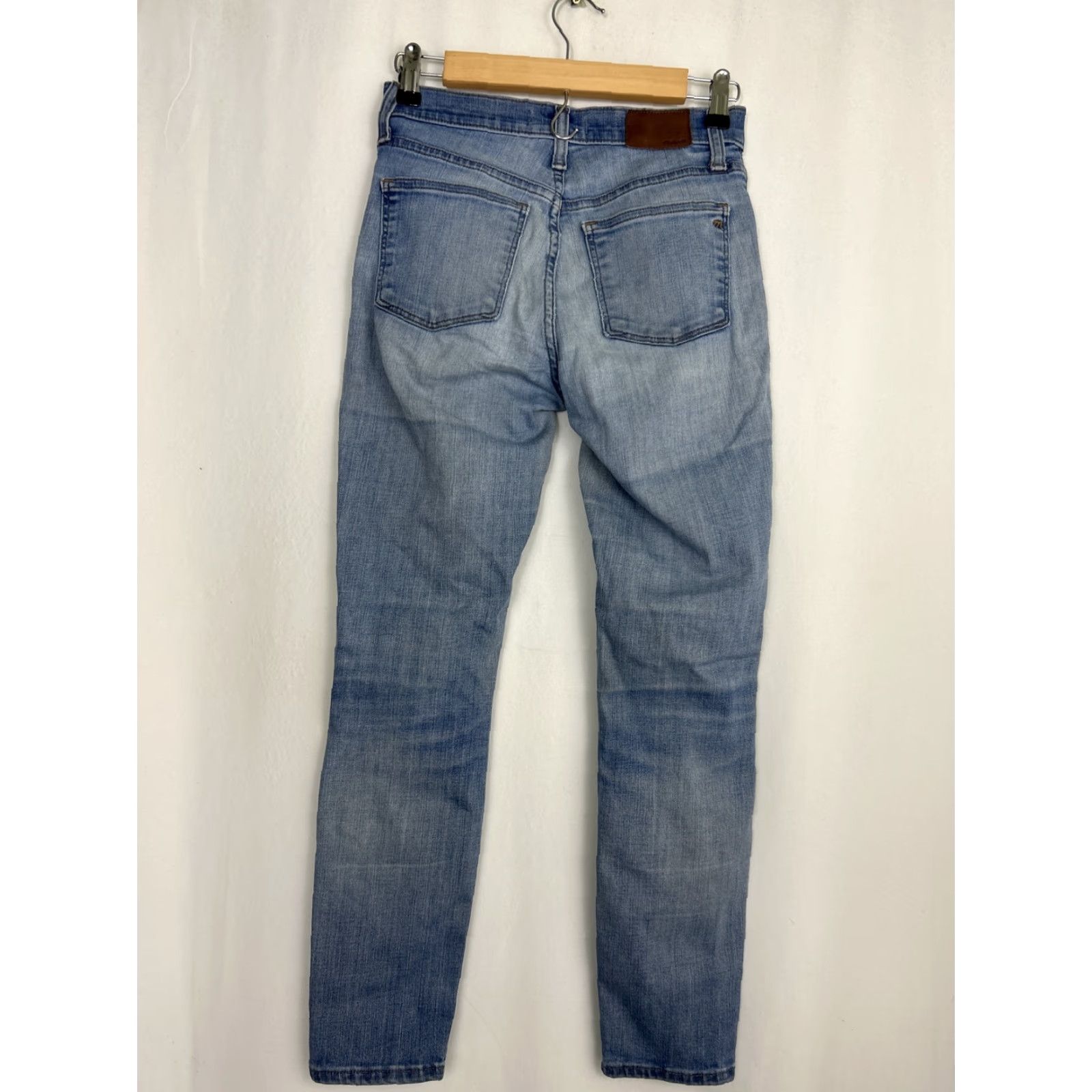 Madewell Madewell Jeans Skinny Crop 26 27 Light Blue Wash High Rise Button Fly Women 9” 9" High Riser Crop Skinny Jeans Size 26" / US 2 / IT 38 - 6 Thumbnail