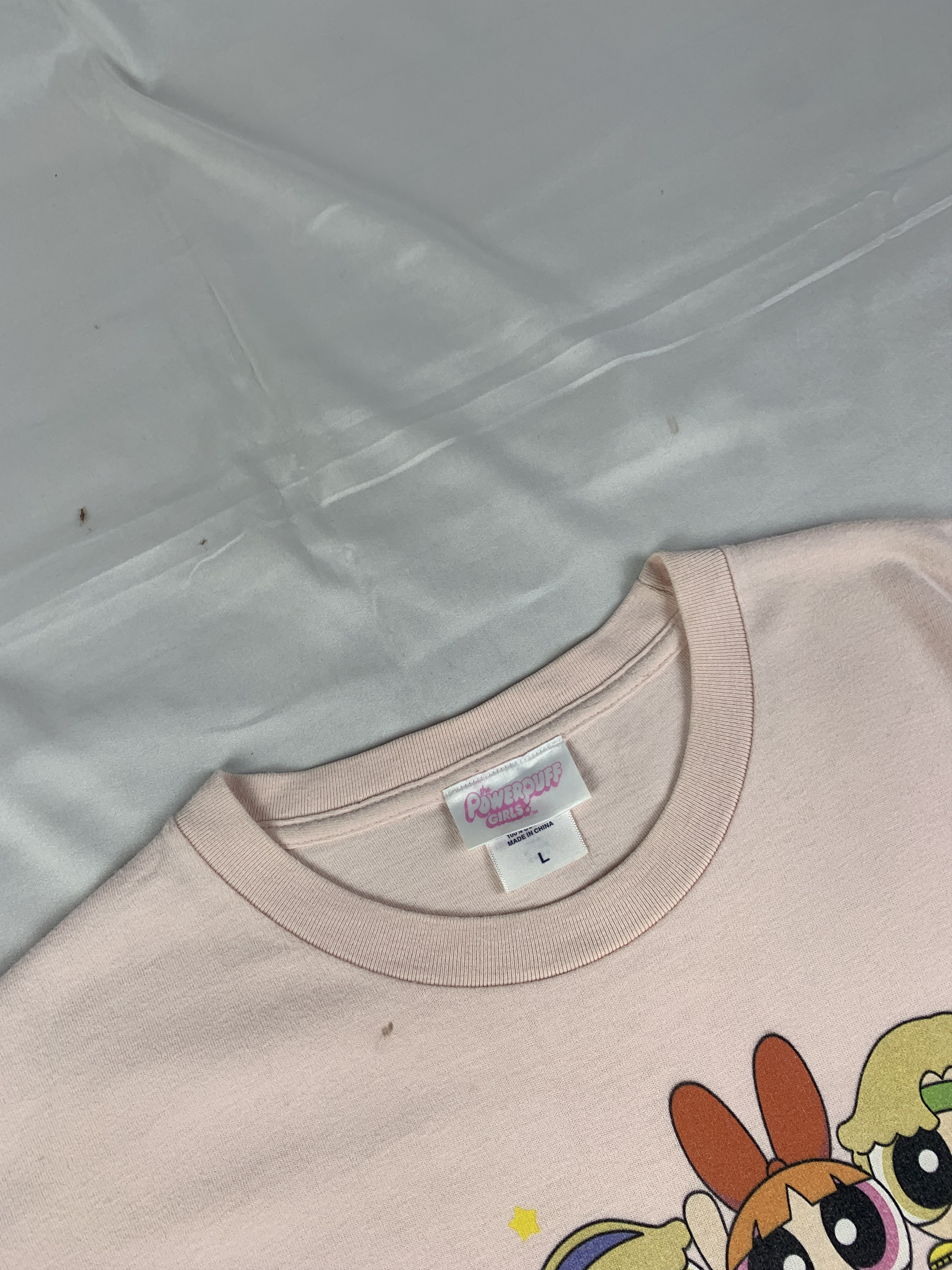 Cartoon Network The Power Puff Girl Soft Pink Tee (L) Size US L / EU 52-54 / 3 - 4 Thumbnail