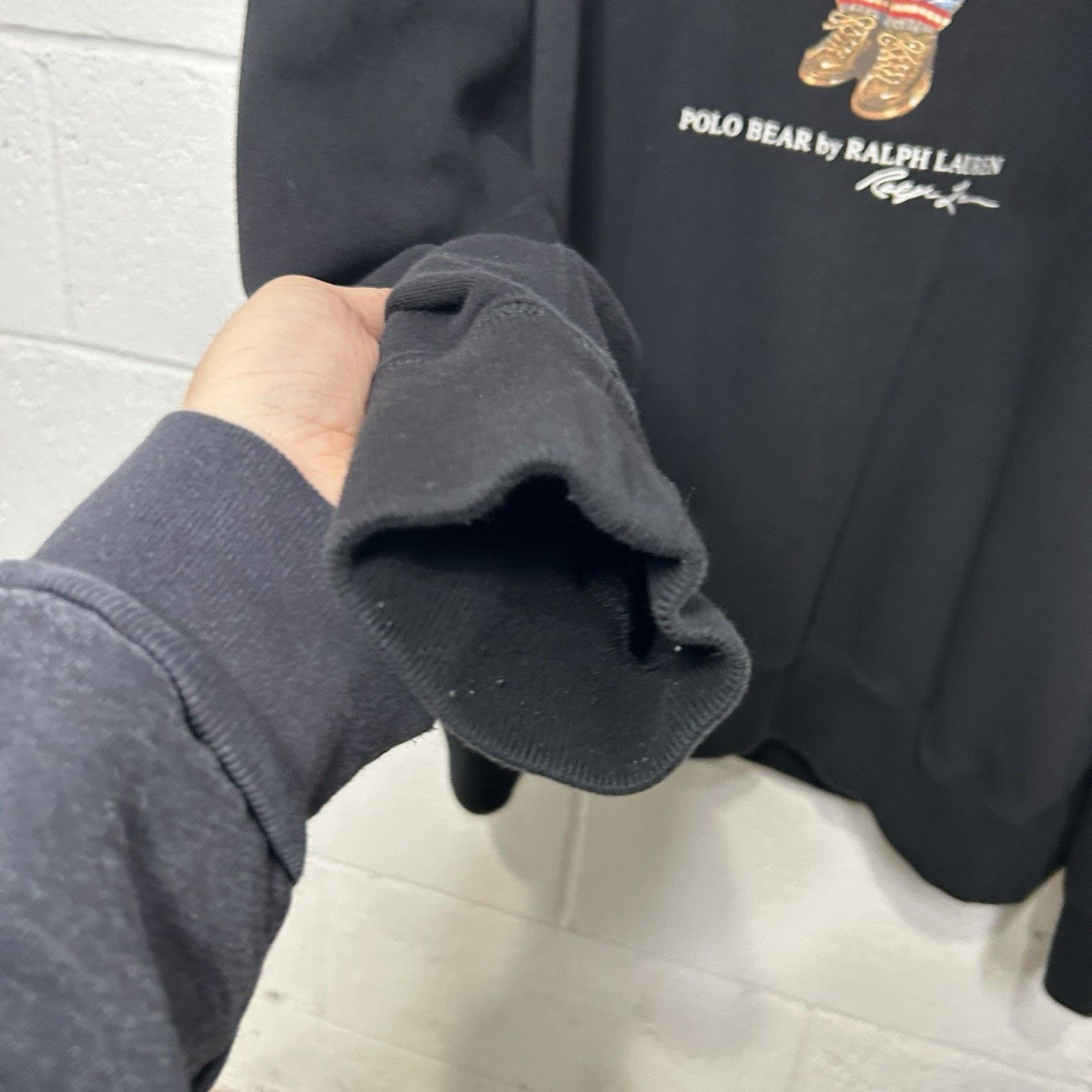 Polo Ralph Lauren Polo Ralph Lauren Cowboy Ranch Polo Bear Hoodie “Black” Size US XXL / EU 58 / 5 - 4 Thumbnail