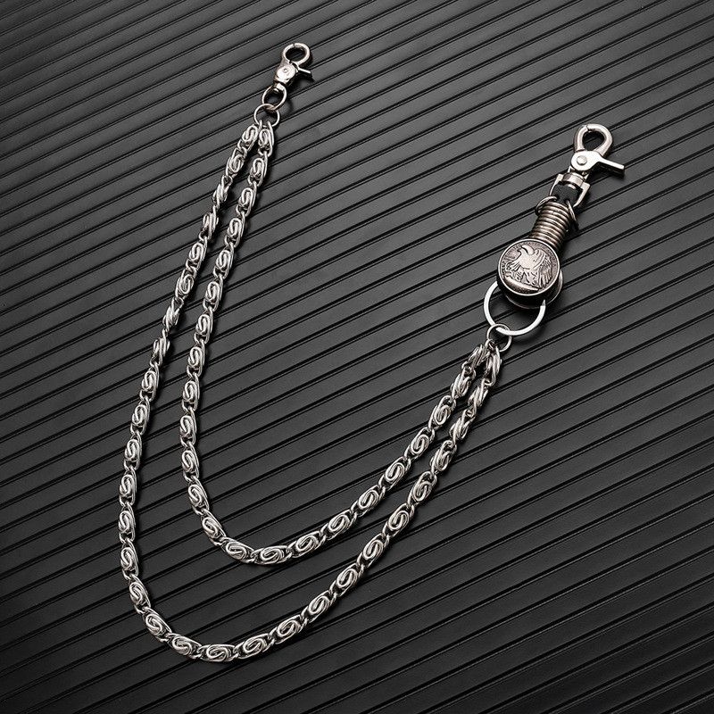 Jewelry Punk Fashion Double Layer Pants Waist Chain Size ONE SIZE - 1 Thumbnail