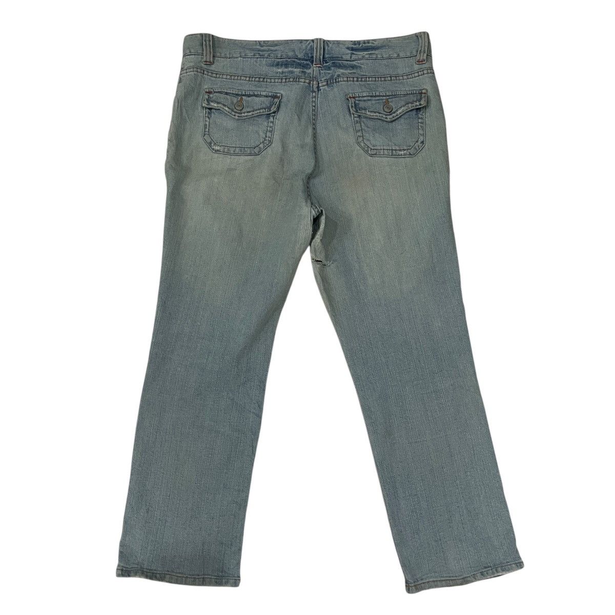 Japanese Brand Vintage Japanese Designer Bush Denim Jeans Size US 37 - 7 Thumbnail