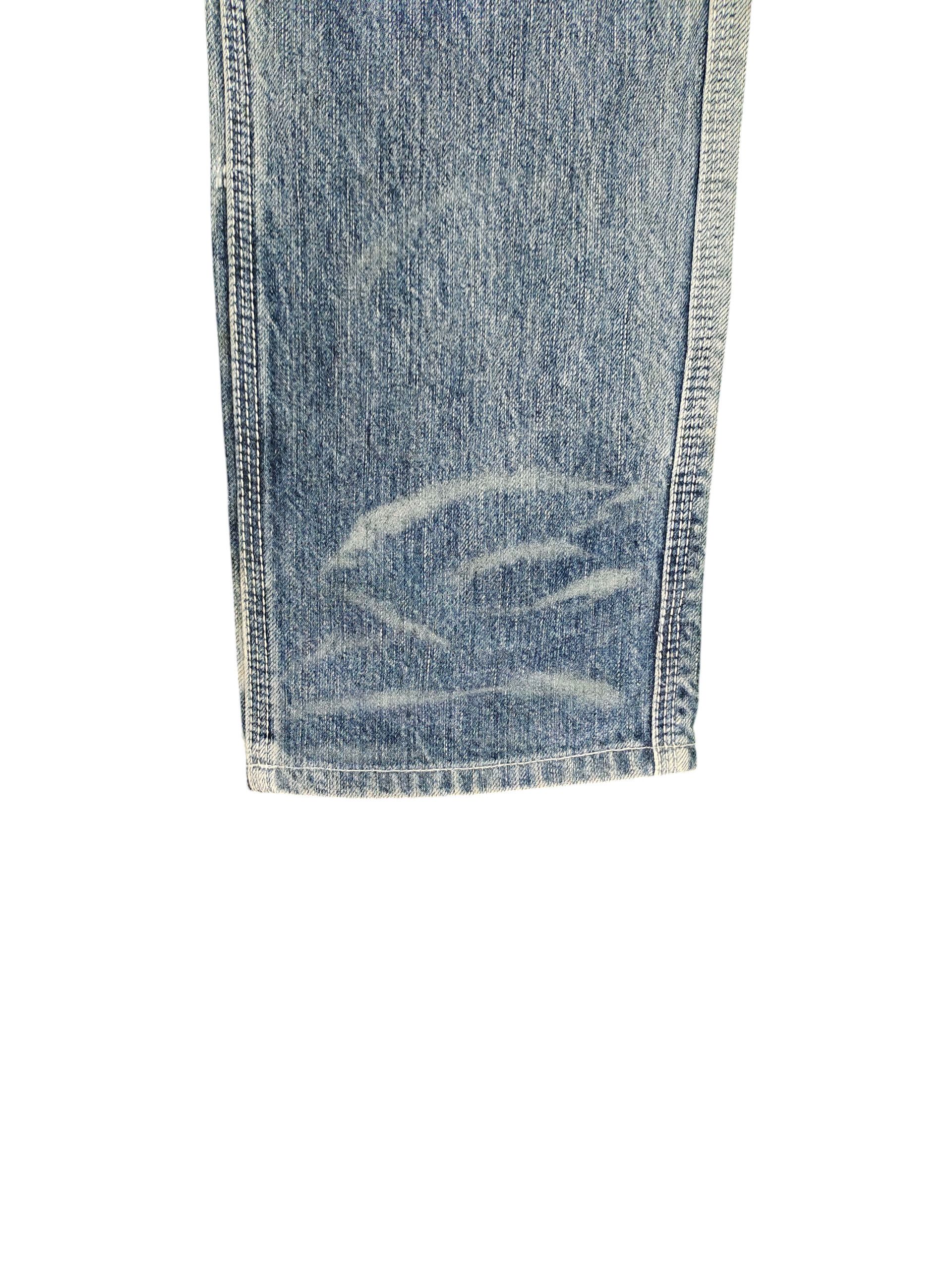 Kapital Vintage Blueway Japan Clawmark Distress Denim Jeans Size US 31 - 5 Thumbnail