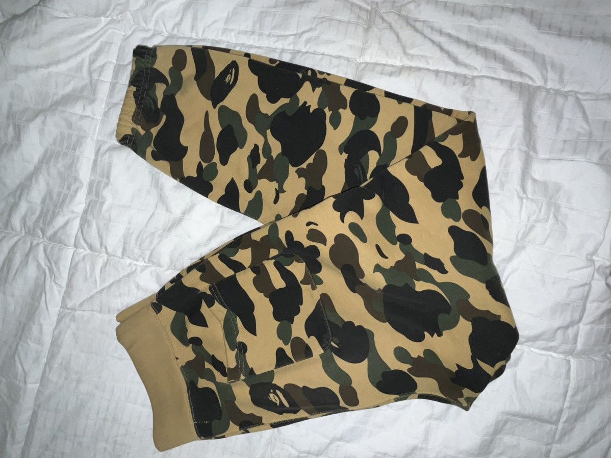 Bape A bathing ape 1st shark sweatpants Size US 36 / EU 52 - 3 Thumbnail