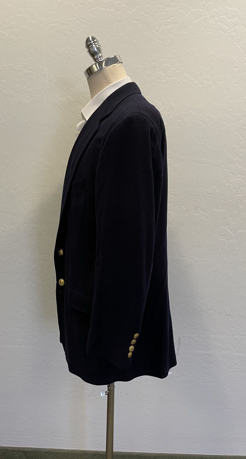 Ralph Lauren × Vintage Vintage Rare Label Wool & Cashmere Blazer Size 44R - 5 Thumbnail