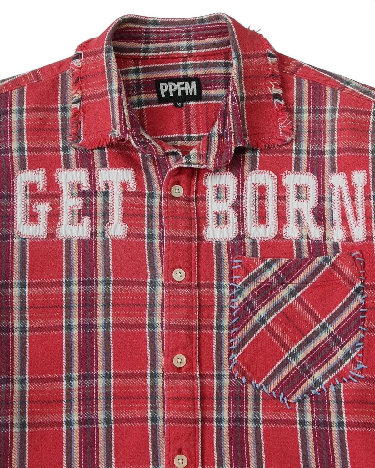PPFM SS2004 PPFM GET BORN TARTAN FLANNEL Size US M / EU 48-50 / 2 - 2 Thumbnail