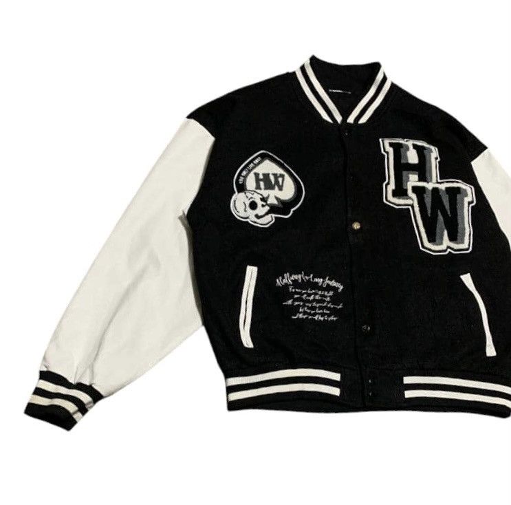 In The Attic Vintage In The Attic Wool Varsity Jacket Size US XL / EU 56 / 4 - 2 Thumbnail