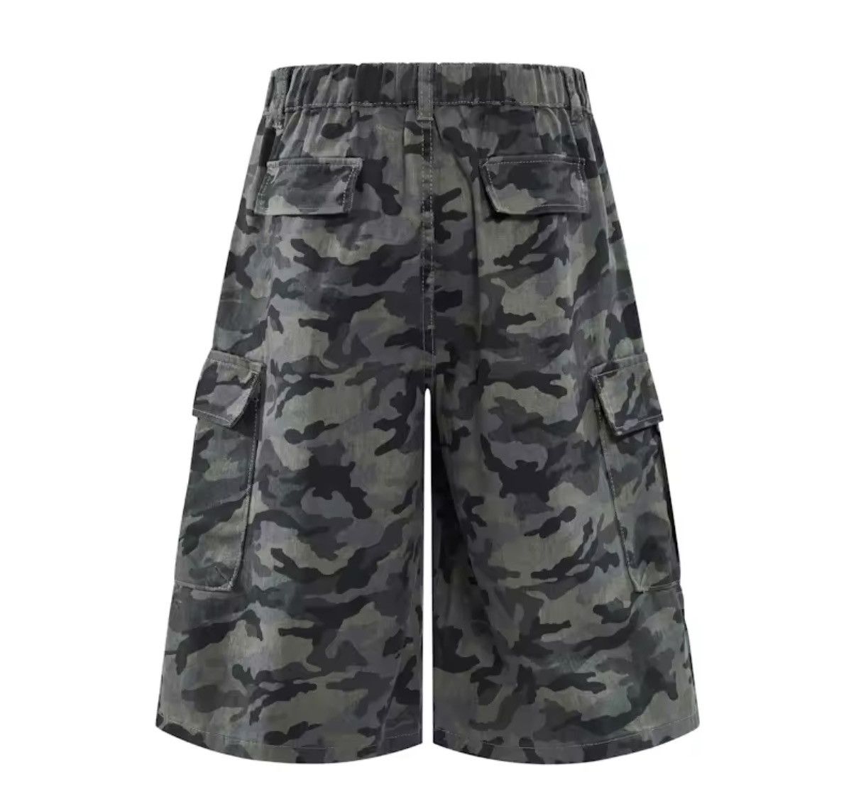 Jean Camouflage Cargo Streetwear Loose Shorts Size US 28 / EU 44 - 3 Thumbnail