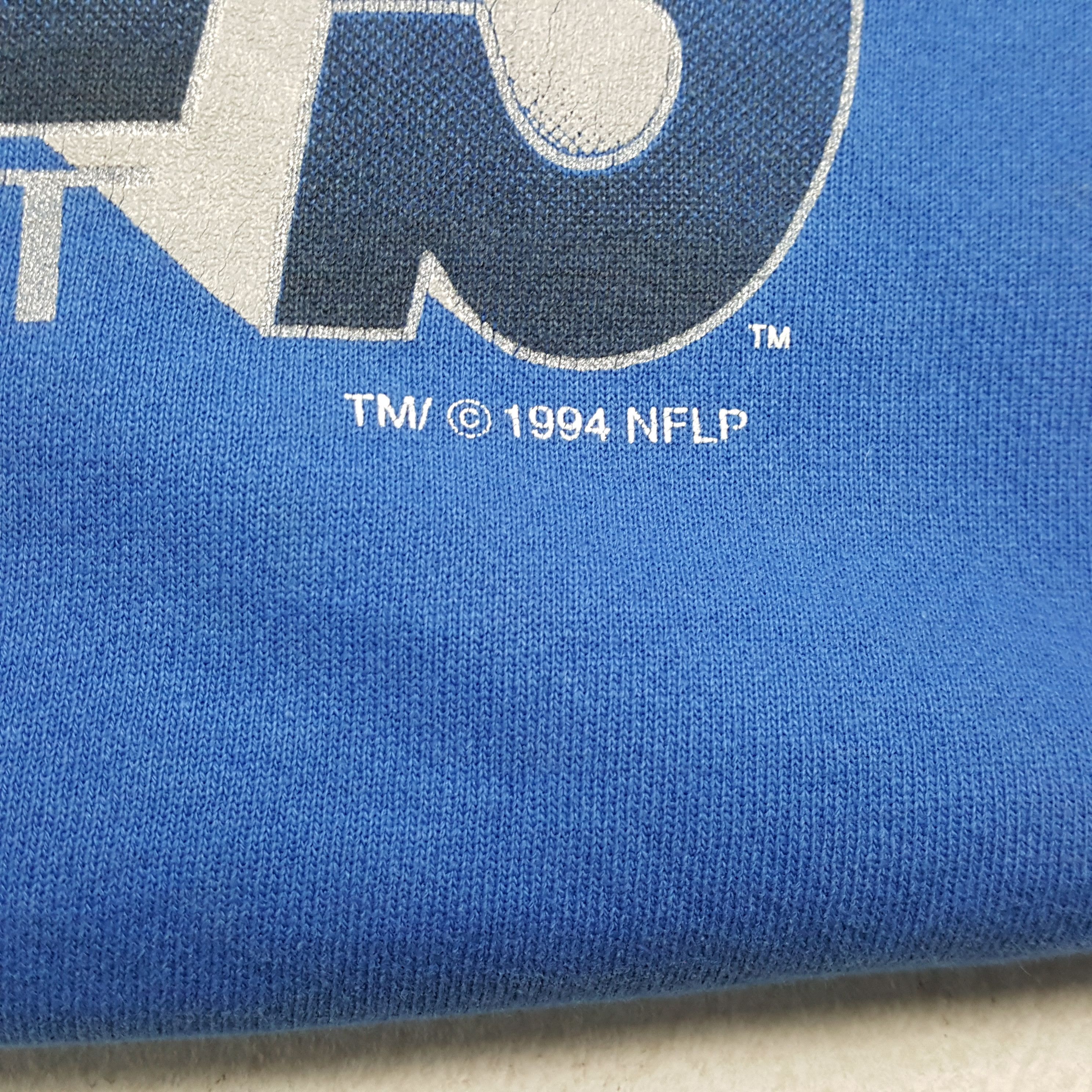 NFL × Vintage Vintage 90's DETROIT LIONS American Football NFL Sweatshirt Size US XL / EU 56 / 4 - 7 Thumbnail
