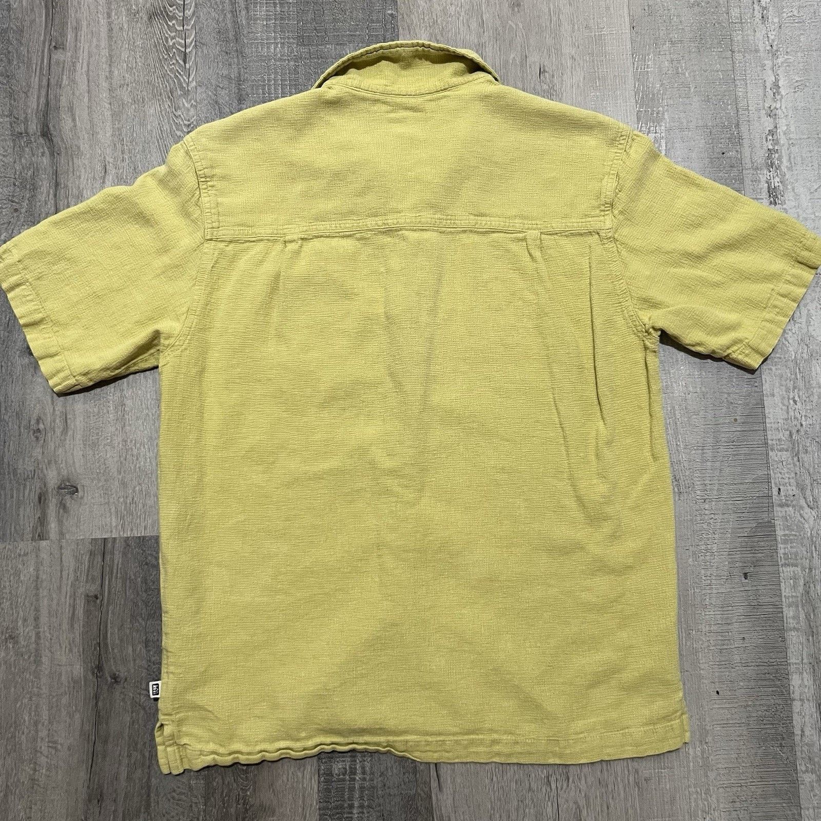 Rei REI Hemp Loop Collar Button Shirt Green Blank Outdoor Sz S Size US S / EU 44-46 / 1 - 3 Thumbnail